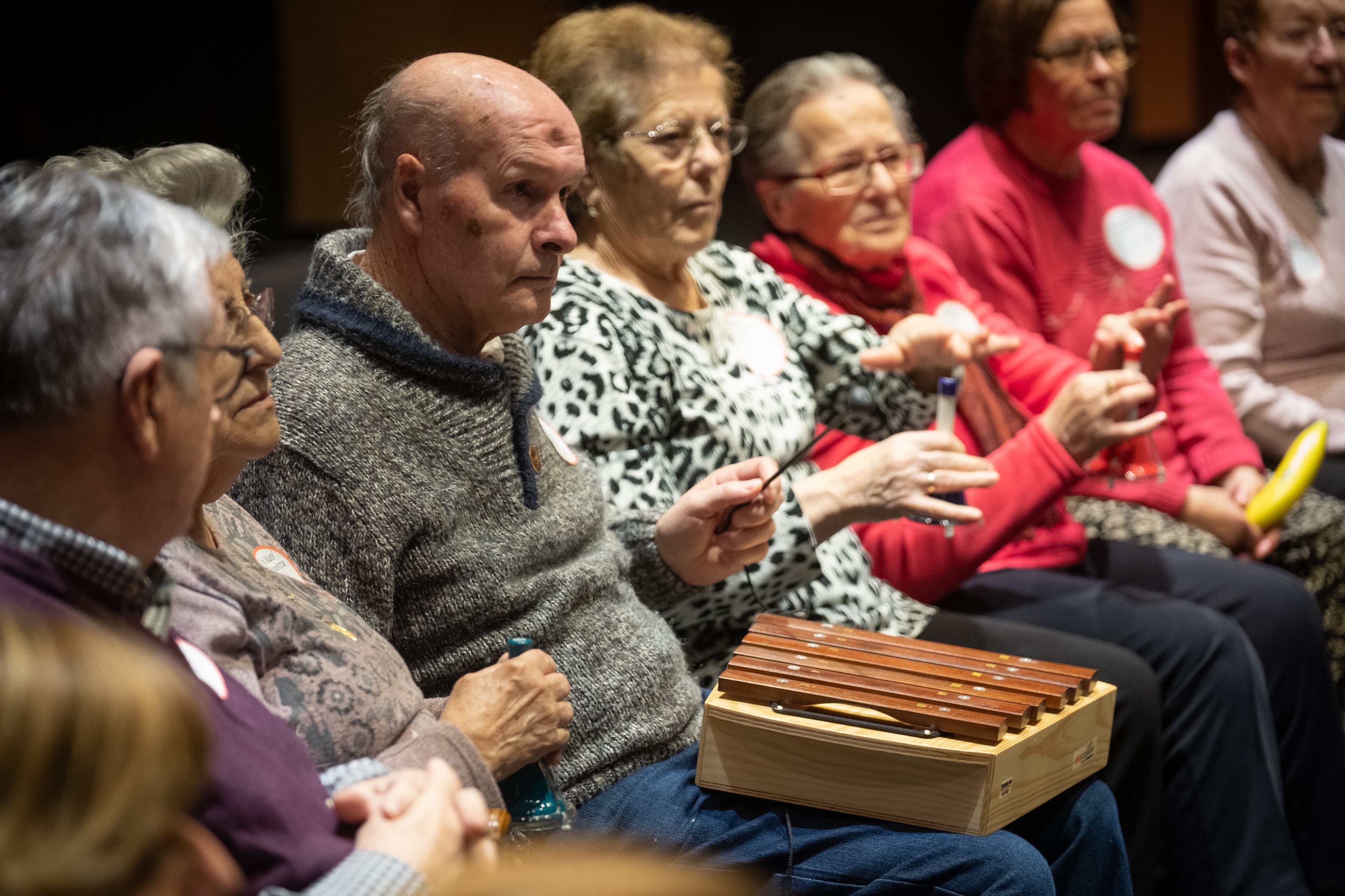 Un matí d’orquestra amb l’OCGr adreçat a gent gran amb Alzheimer, Parkinson i els seus acompanyants (Temporada 2021 /2022 )