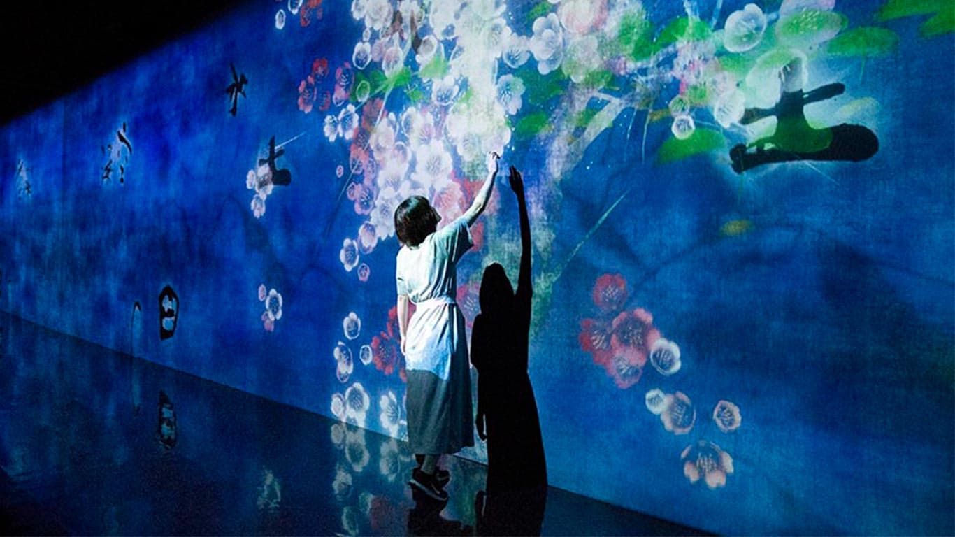Visita comentada a "teamLab. Art, tecnologia, natura"