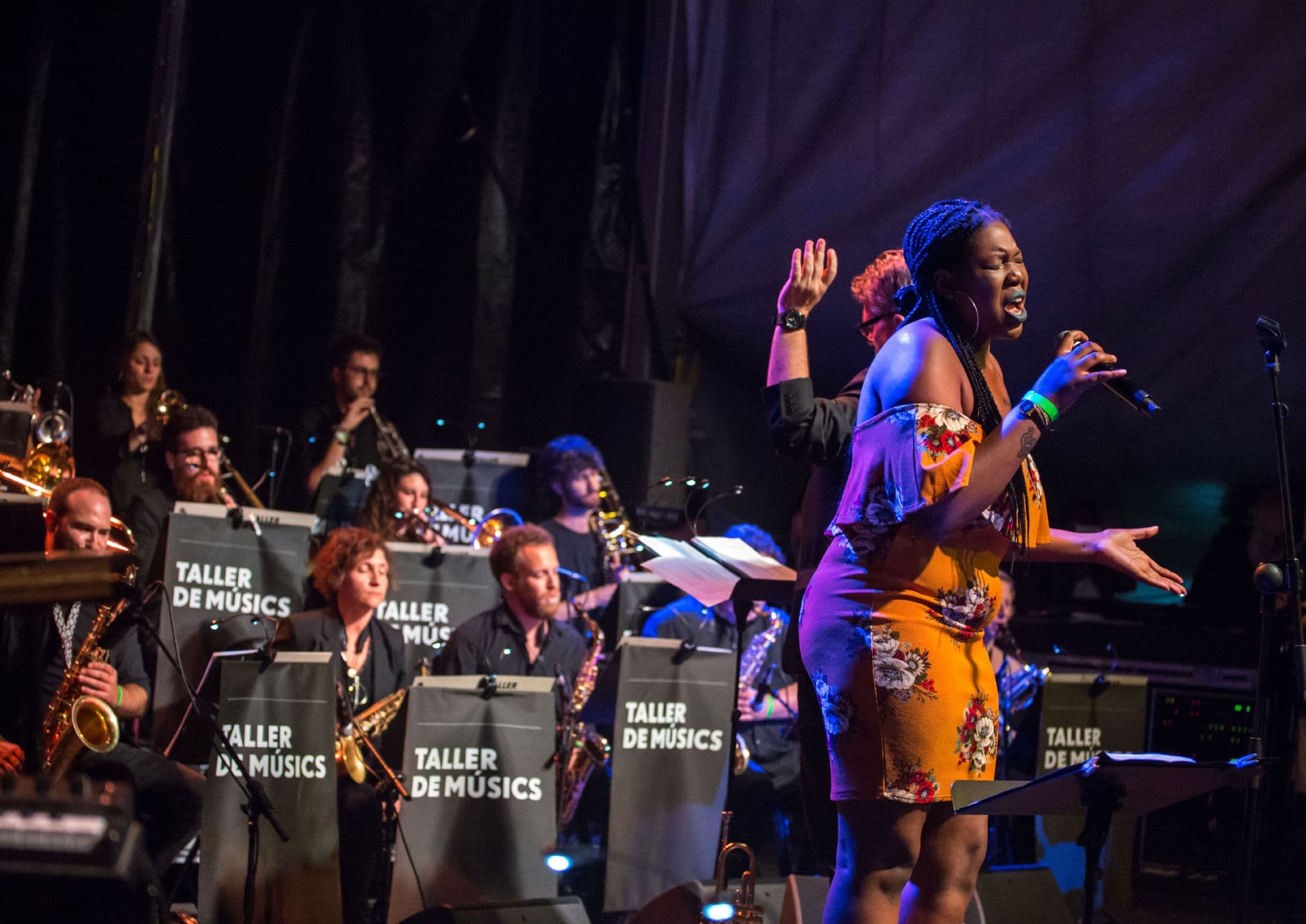MONIQUE MAKON & ORIGINAL JAZZ ORQUESTRA TALLER DE MÚSICS
