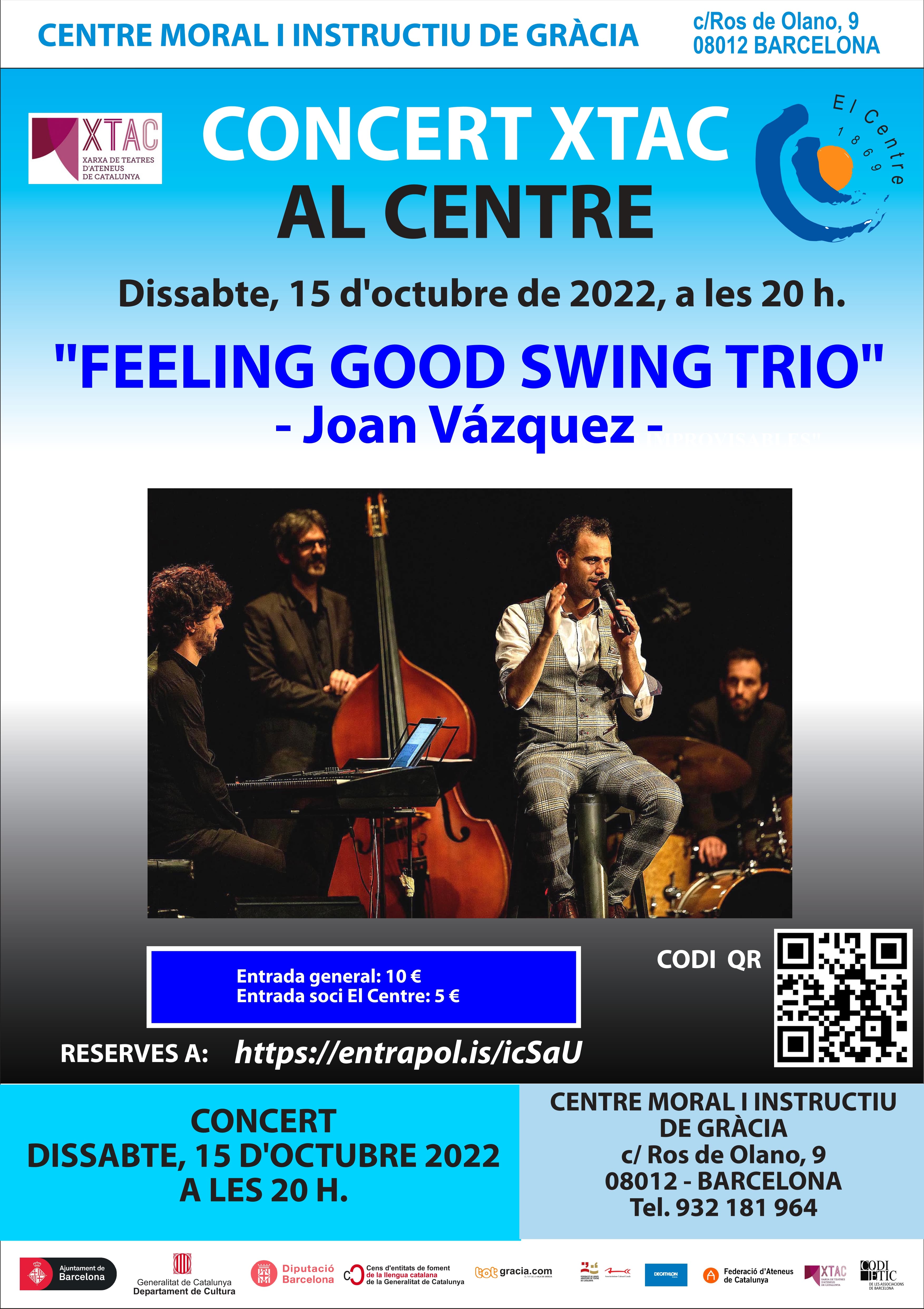 FEELING GOOD SWING TRIO - Joan Vázquez -