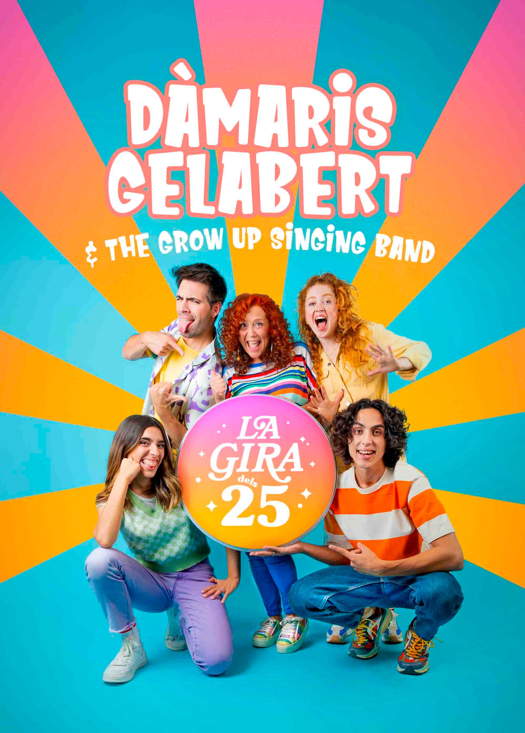 Dàmaris Gelabert &The grow up singing band