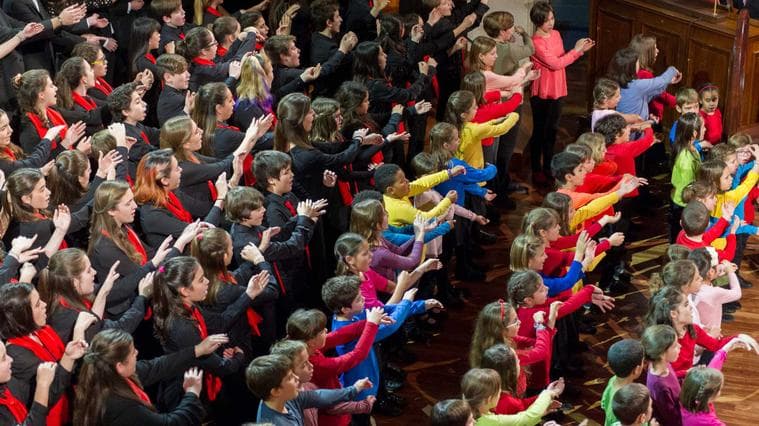 Cor Mitjans de l’Orfeó & Cor Infantil i Juvenil Palau Vincles
