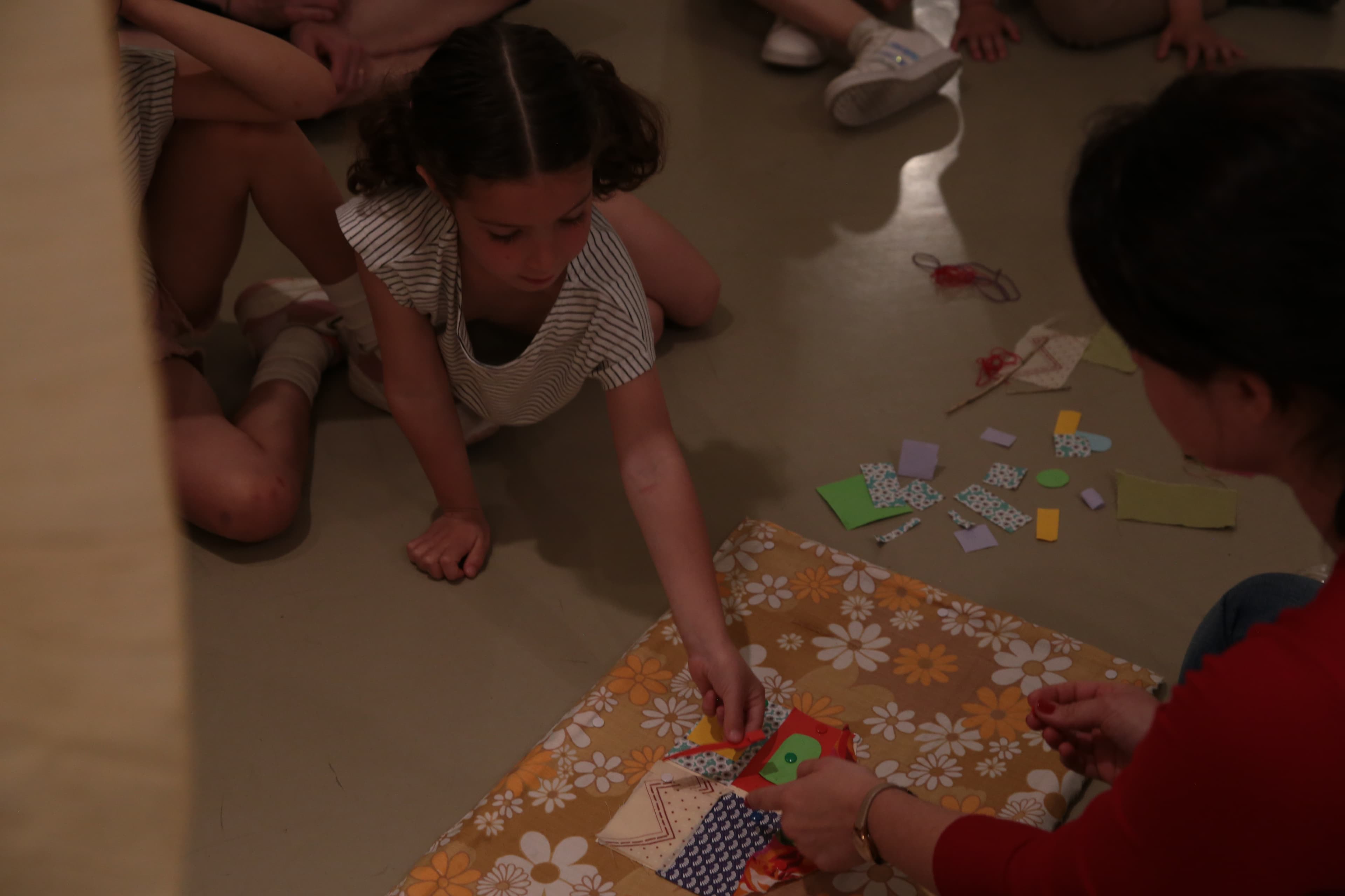 Talleres en familia -4 a 6 años- exposición "Pablo Palazuelo. La línea como sueño de arquitectura""