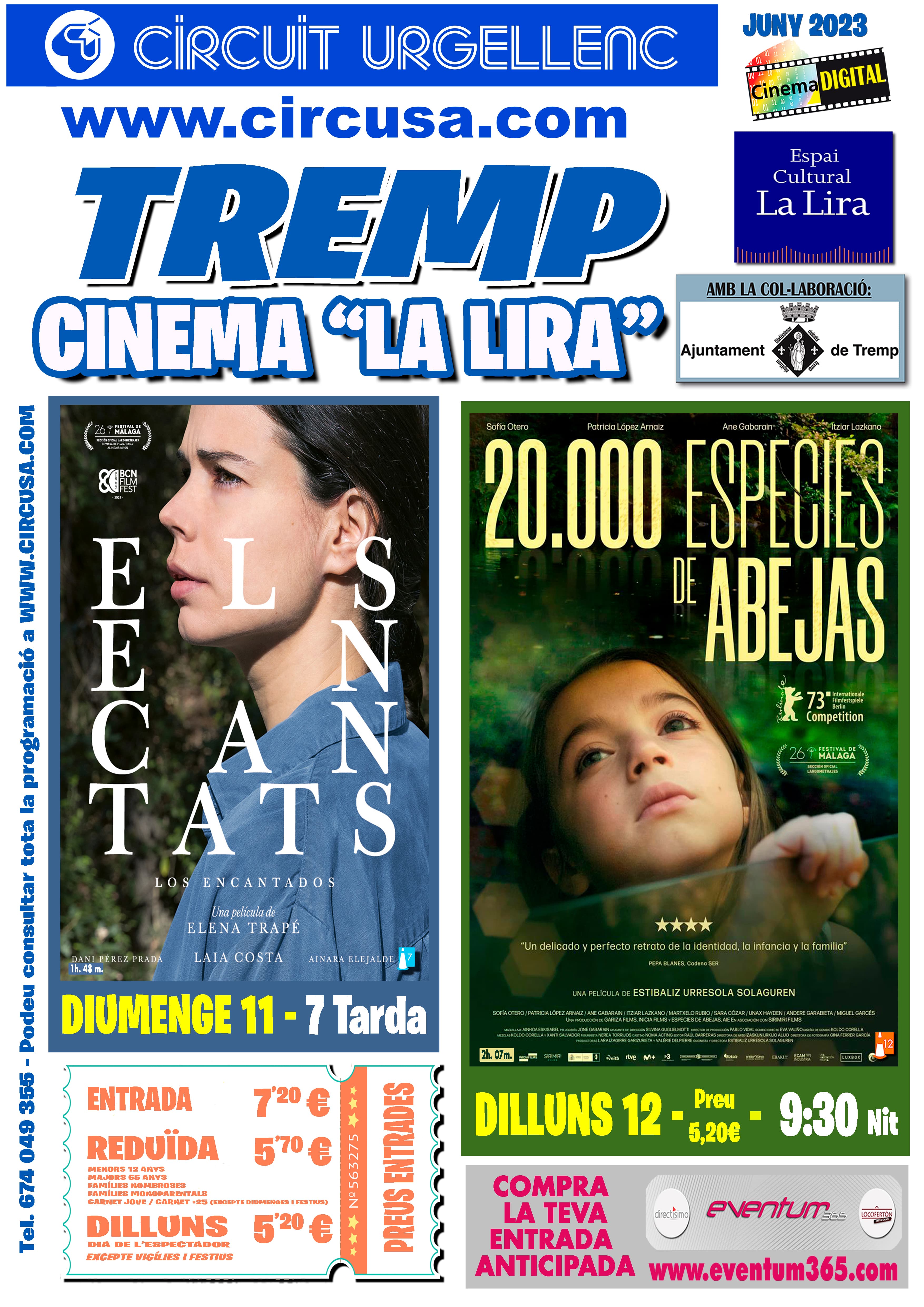Cinema per aquest cap de setmana. Els Encantats