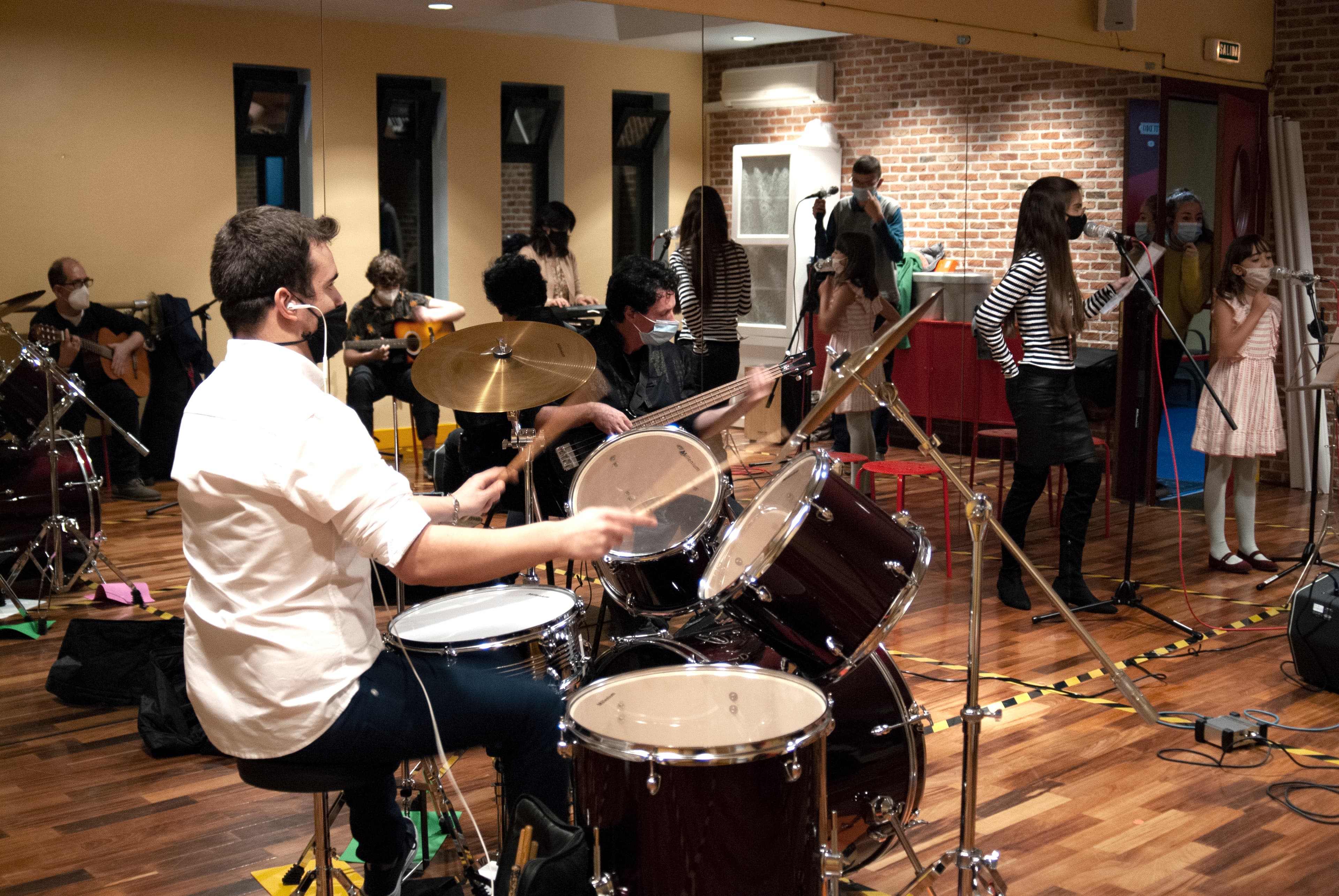 Ensayo general "Morpho Bleu Band"