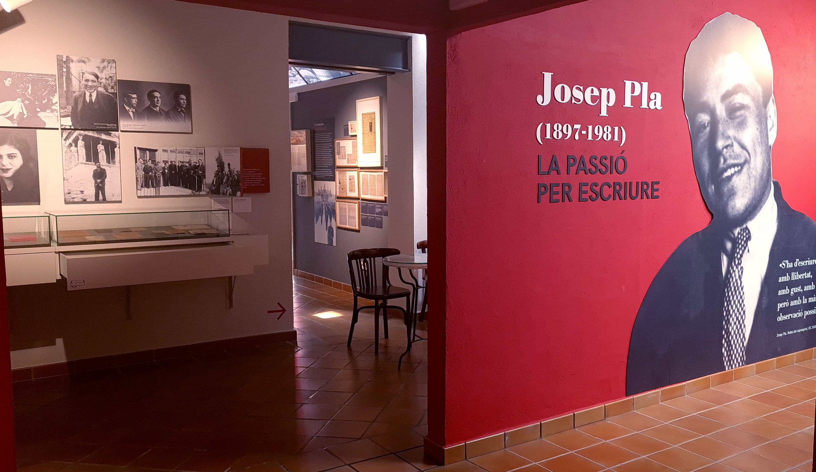 Visita comentada a l'exposició sobre Josep Pla