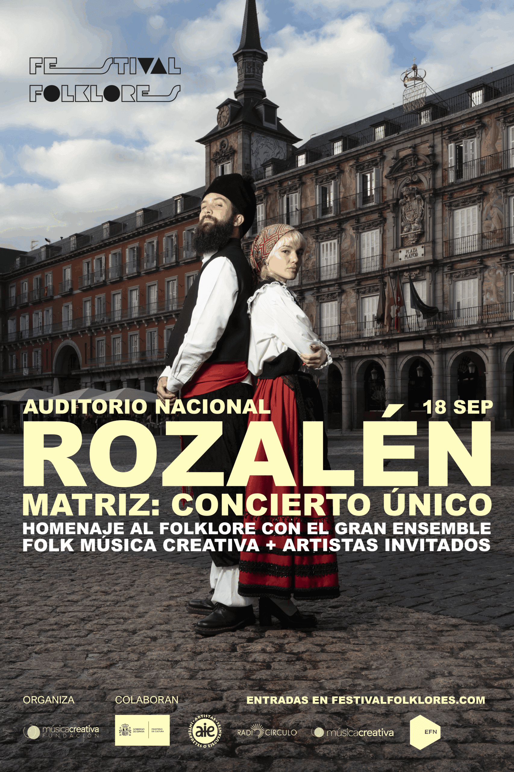 Concierto Rozalén + Gran Ensemble Folk Música Creativa + Artistas Invitados
