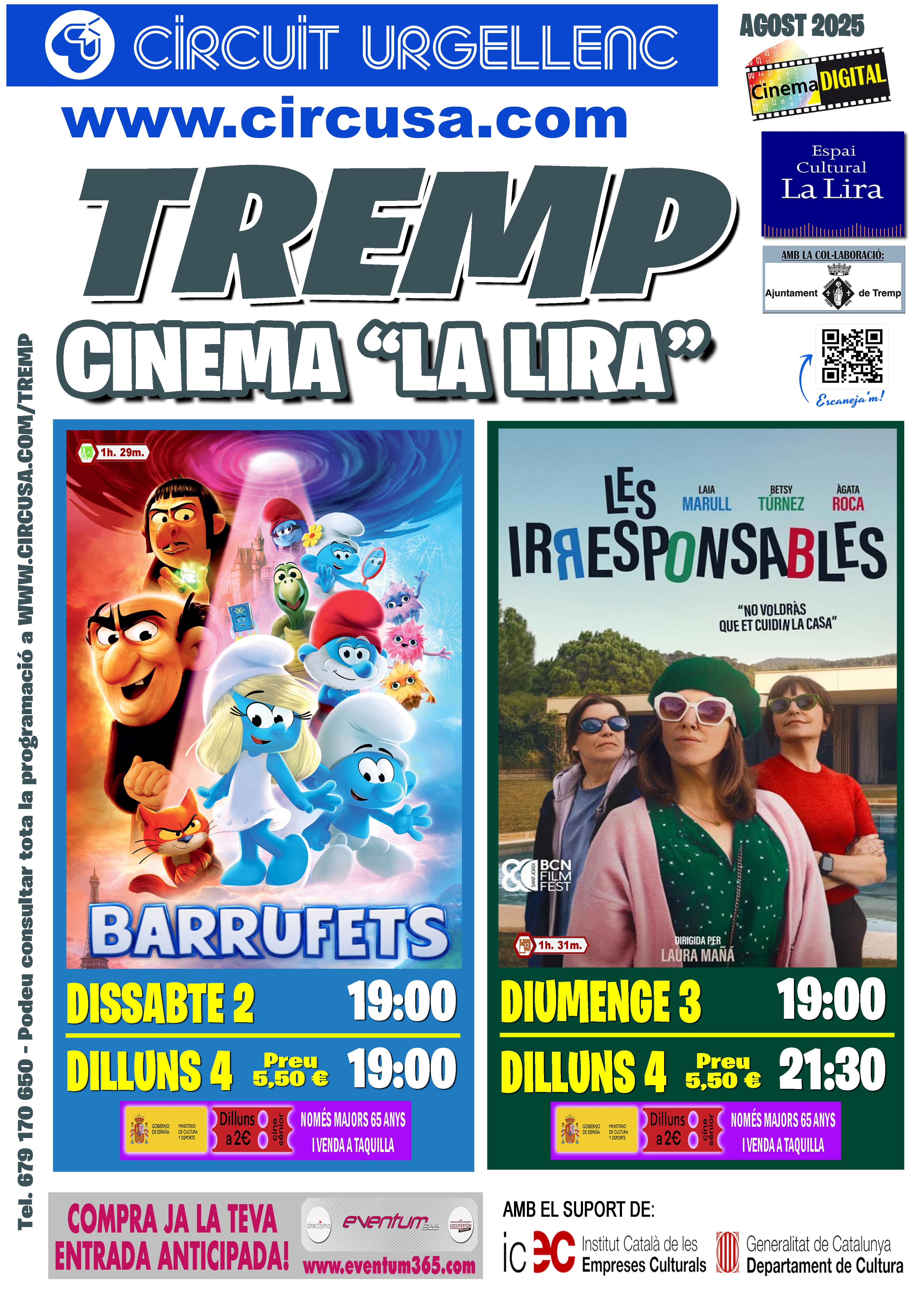 Cinema per aquest cap de setmana. BARRUFETS