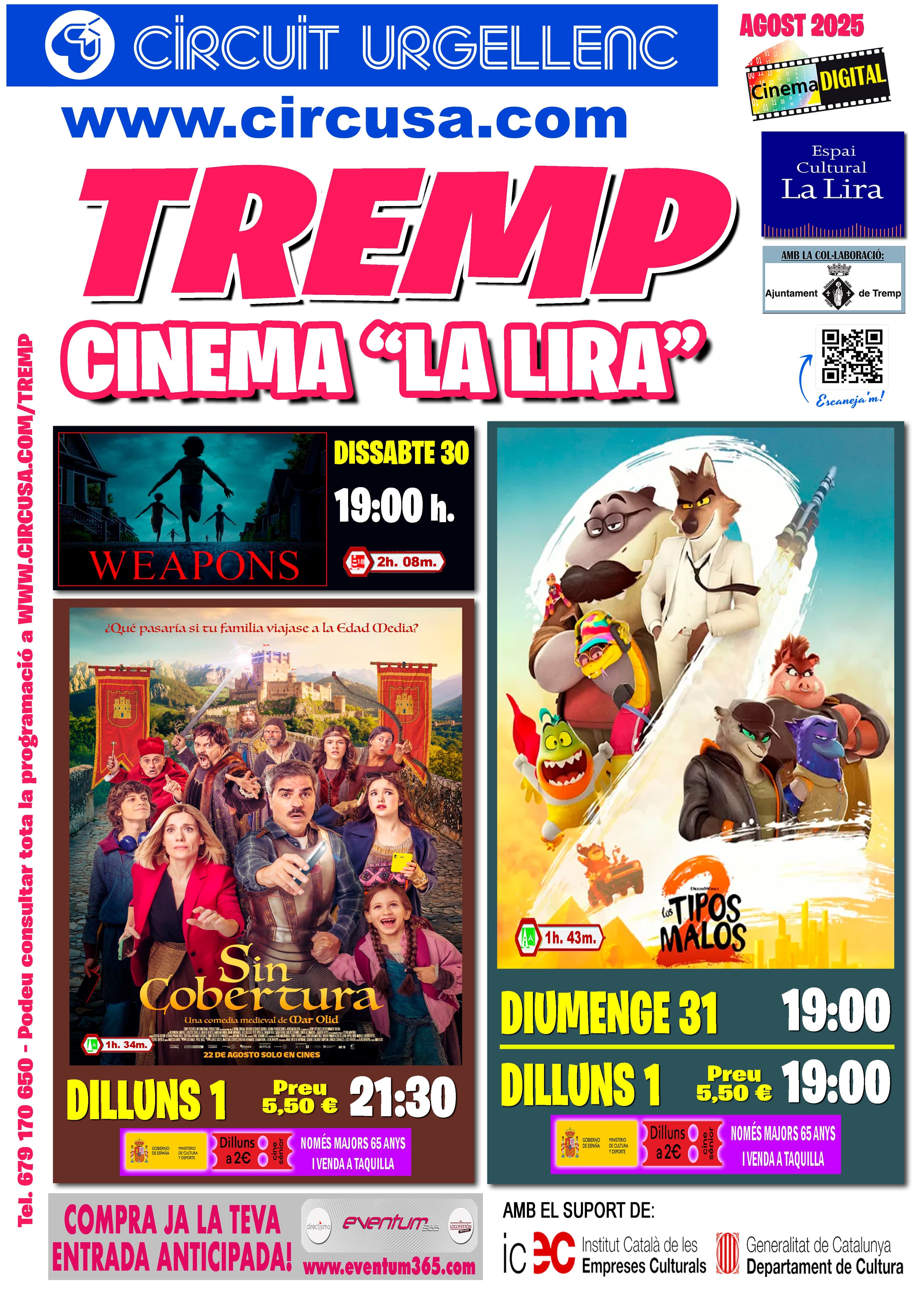 Cinema per aquest cap de setmana. LOS TIPOS MALOS 2