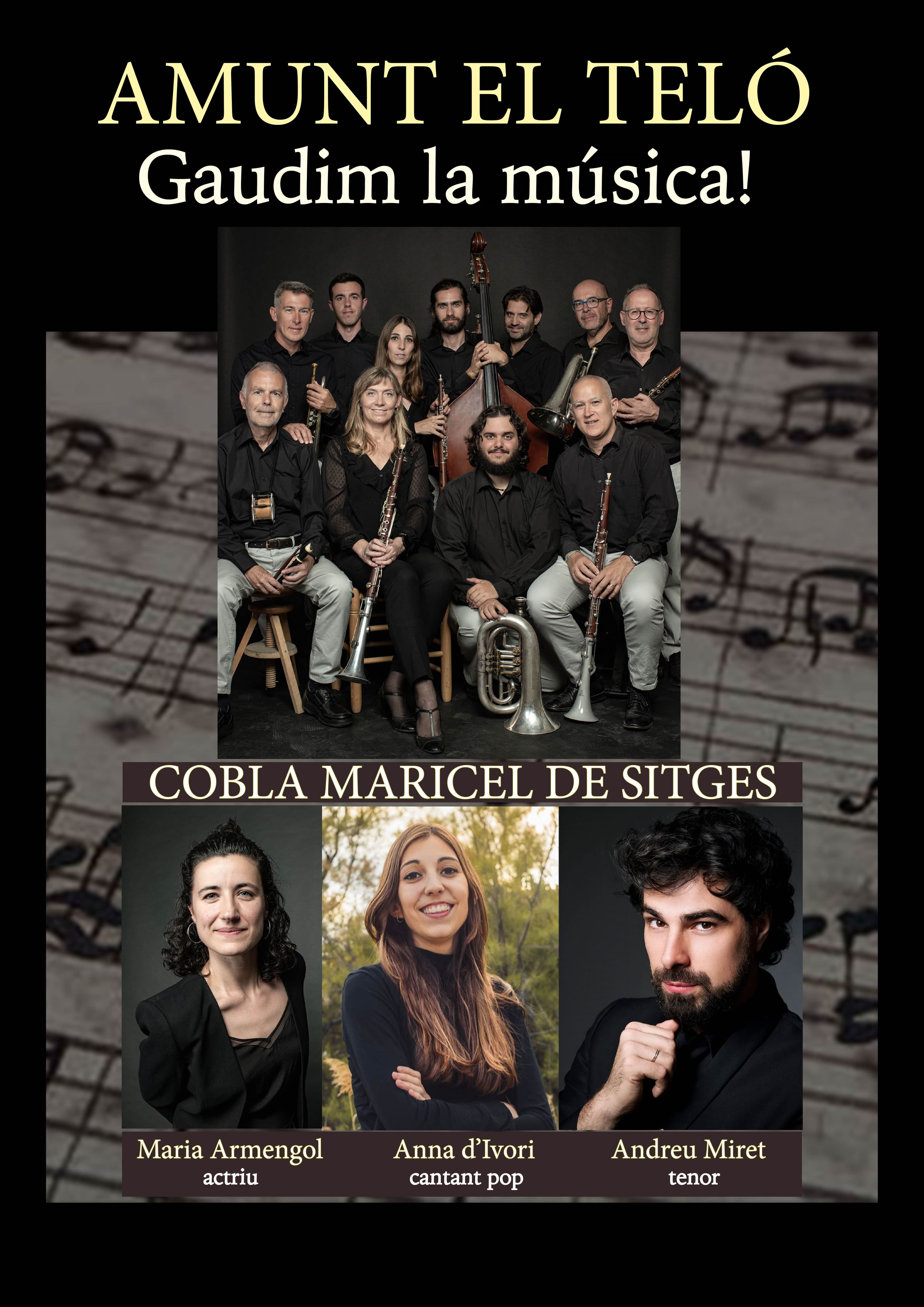 AMUNT EL TELÓ, GAUDIM DE LA MÚSICA