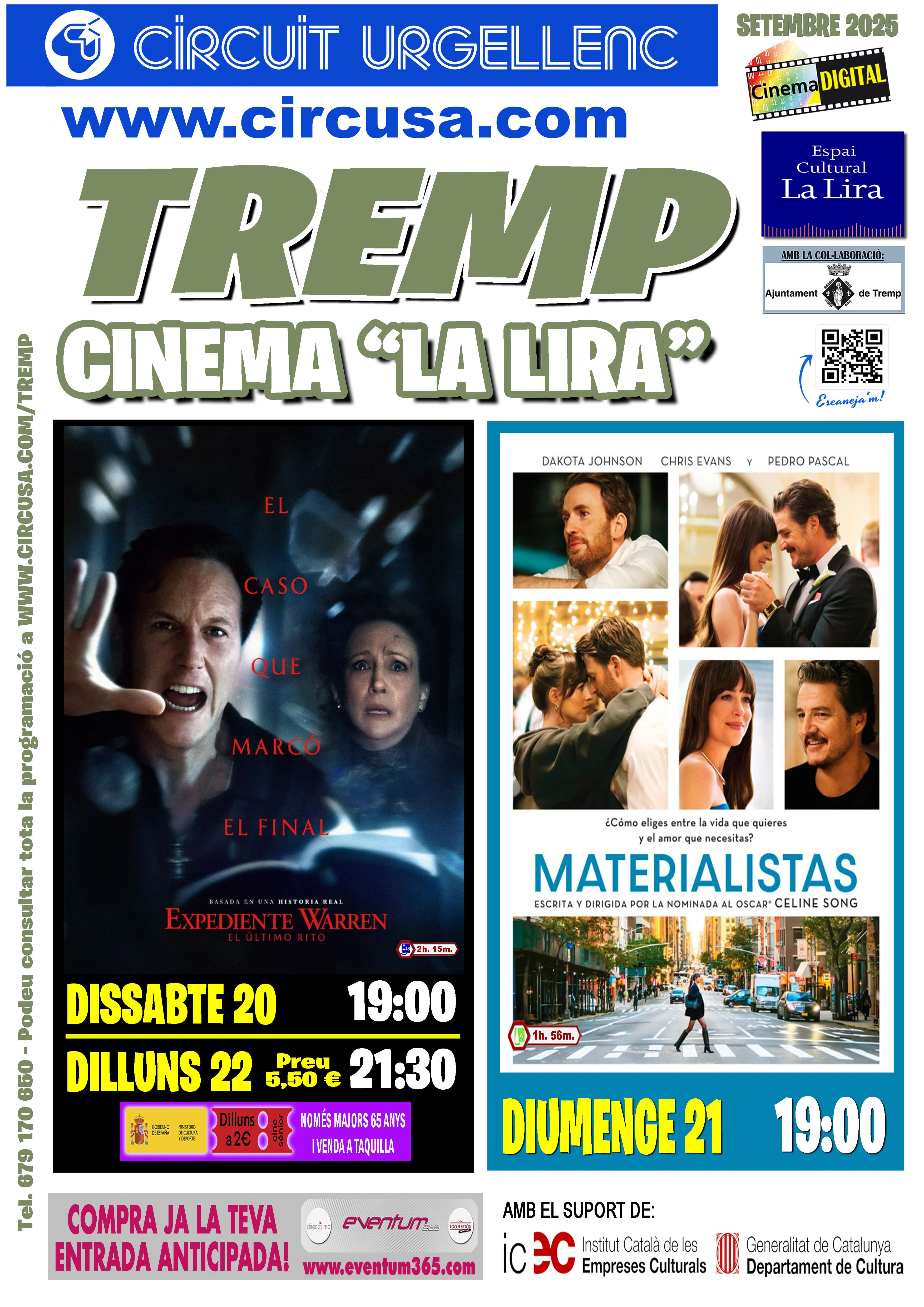 Cinema per aquest cap de setmana. EXPEDIENTE WARREN: EL ÚLTIMO RITO