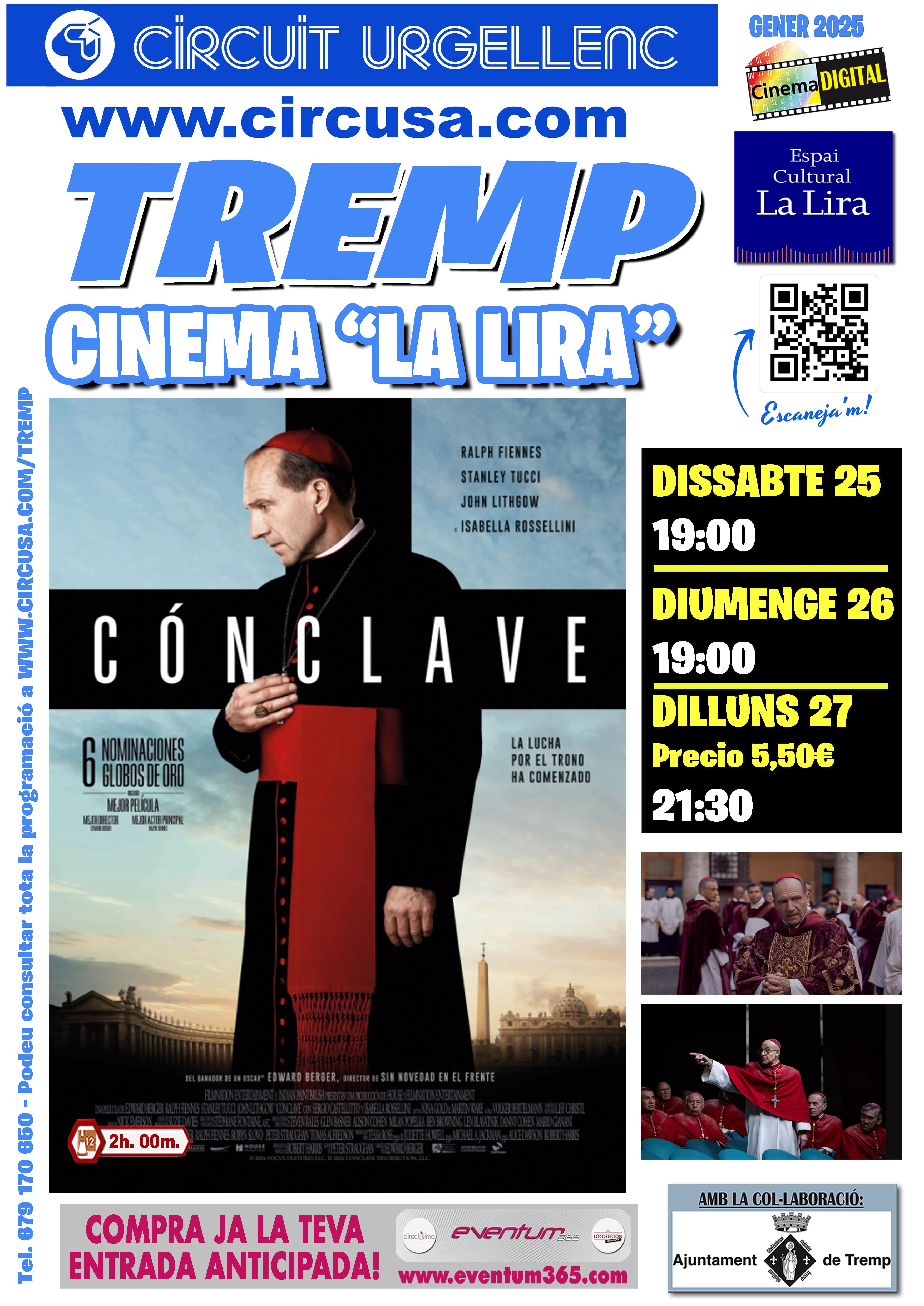 Cinema per aquest cap de setmana. Cónclave