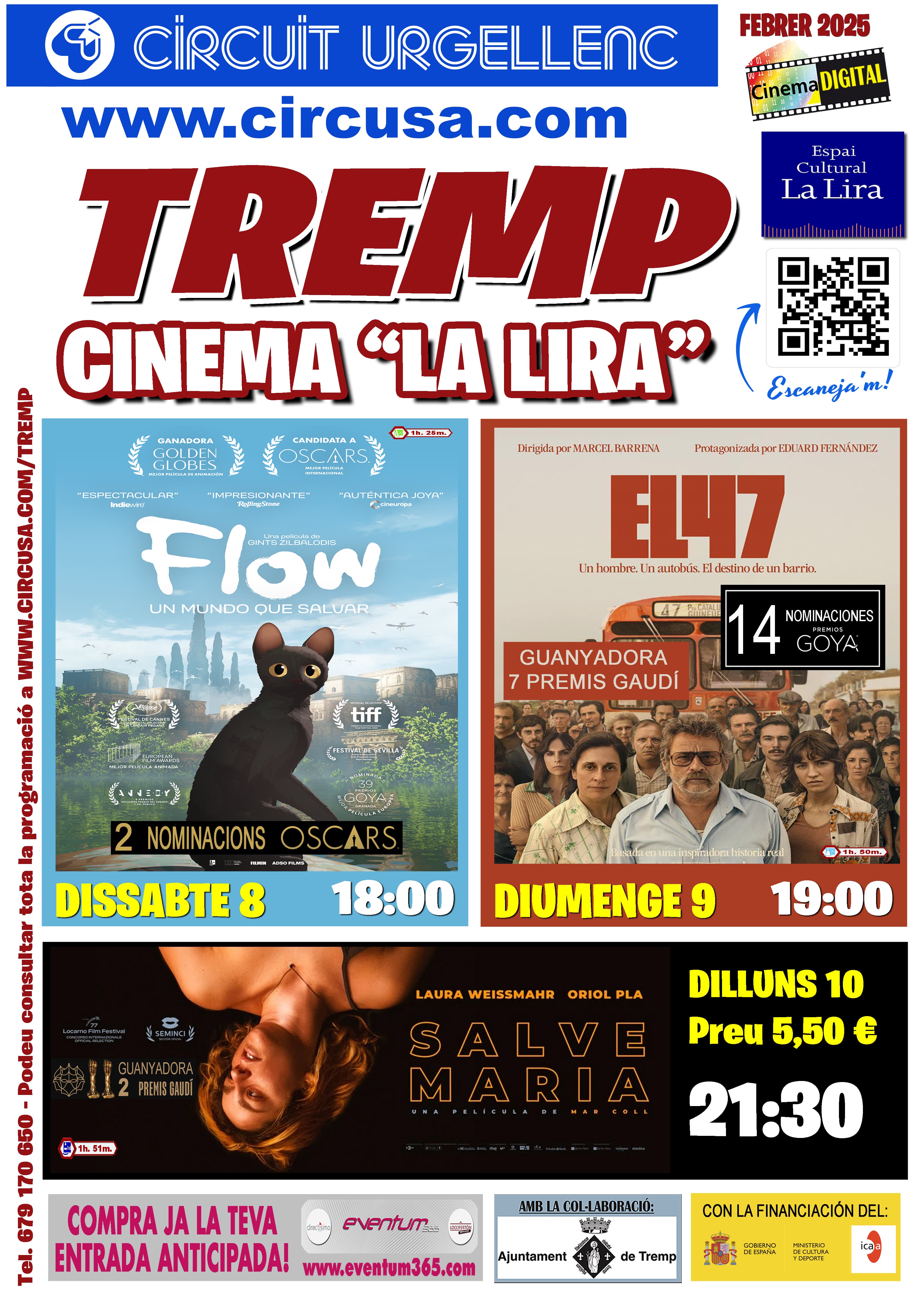 Cinema per aquest cap de setmana. Salve Maria