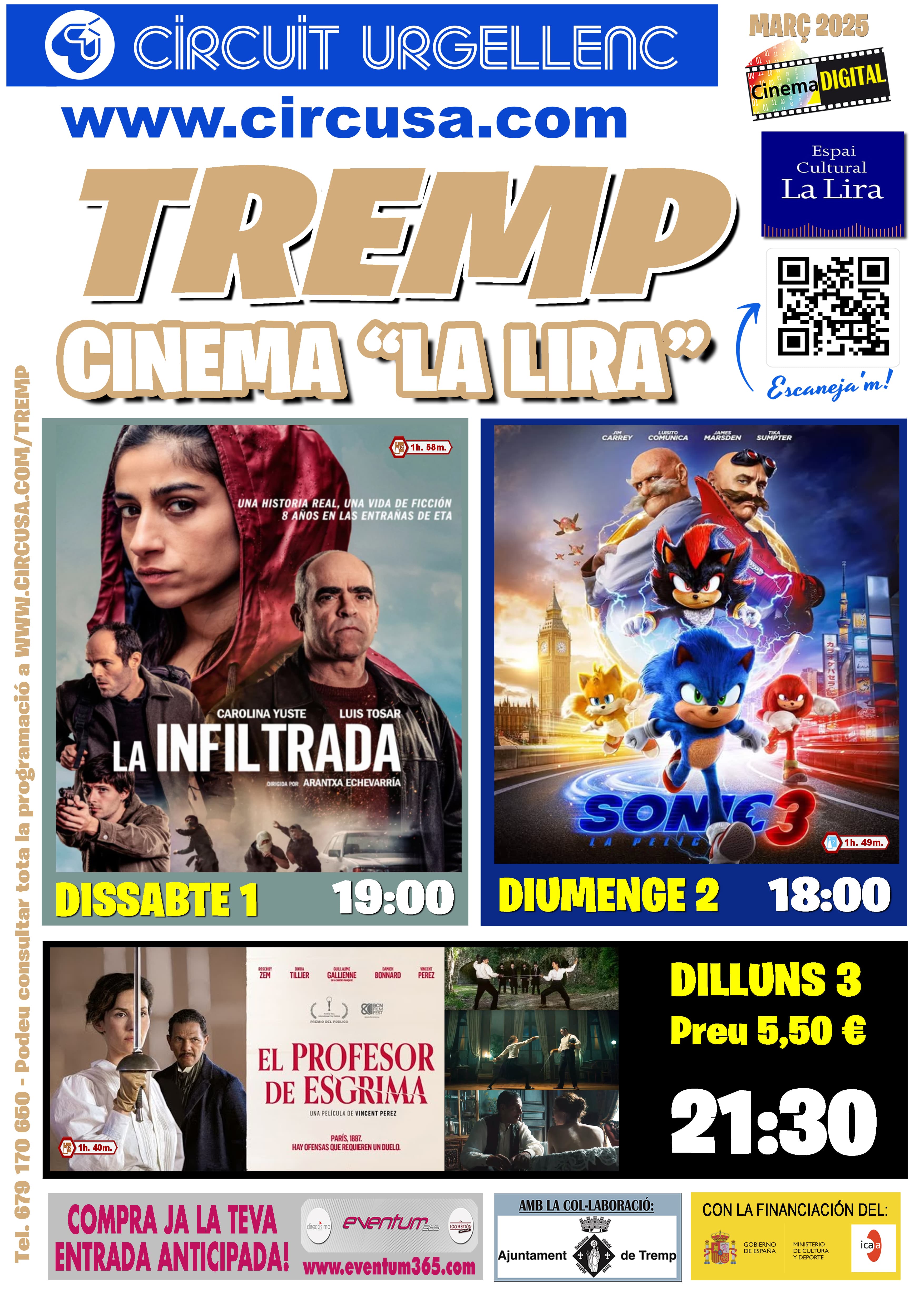 Cinema per aquest cap de setmana. El Profesor de esgrima