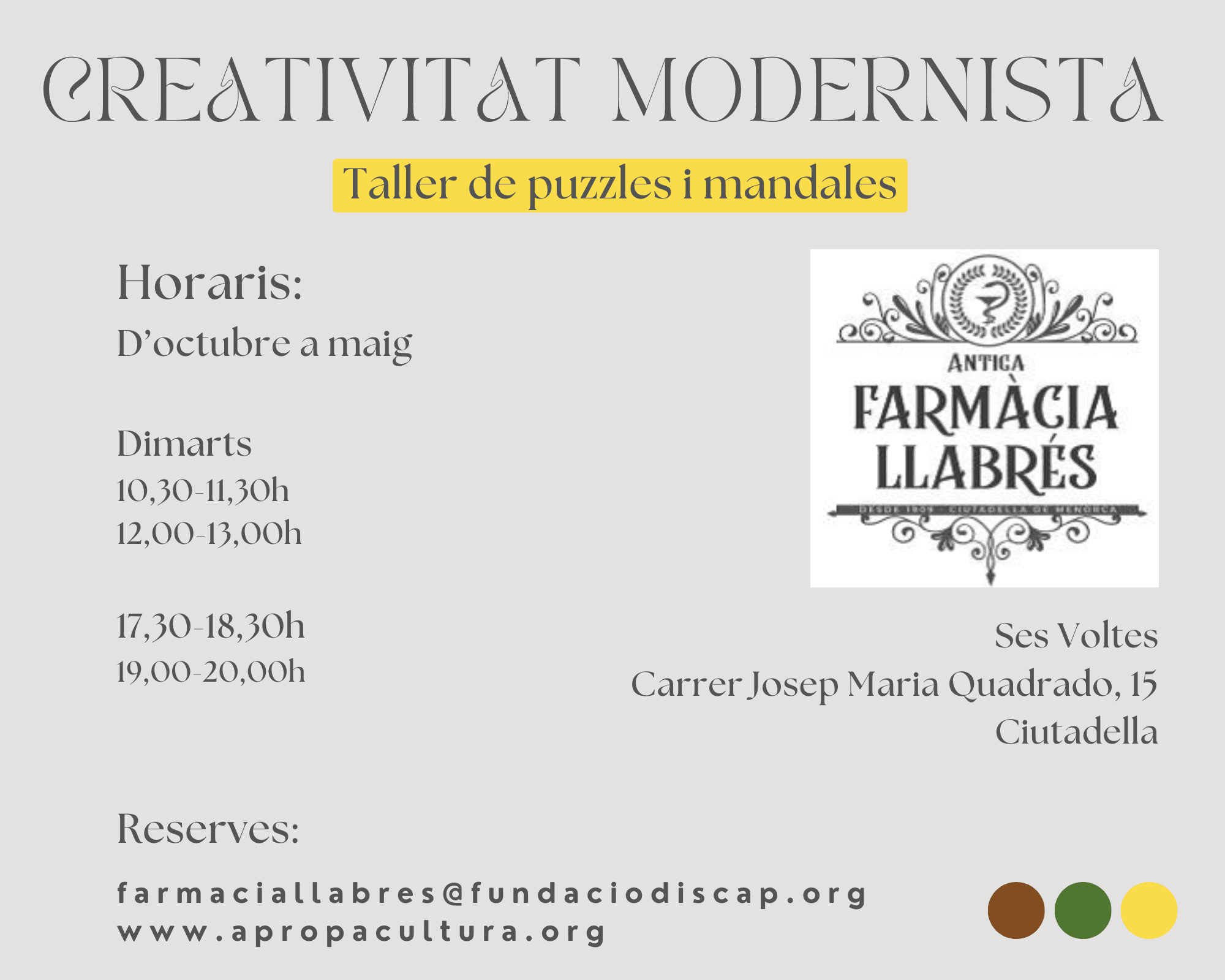 Creativitat Modernista