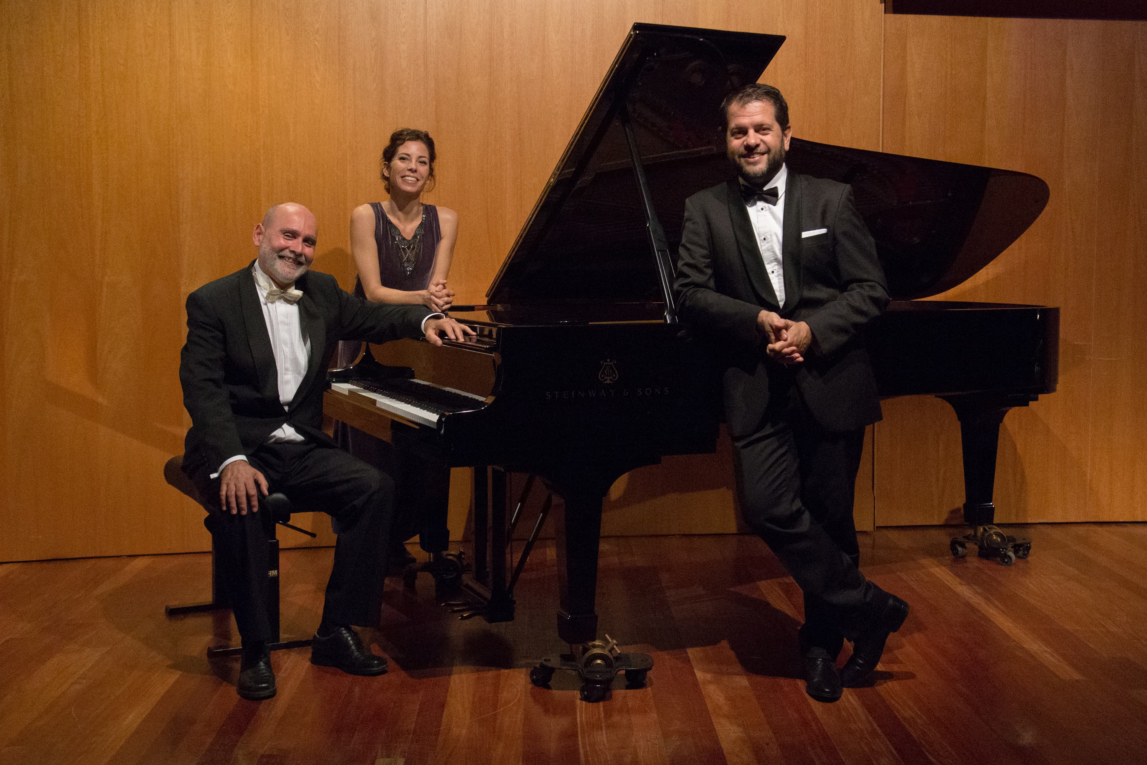 Enigma Garreta . Roger Padullés , Francisco Poyato i Paula Blanco