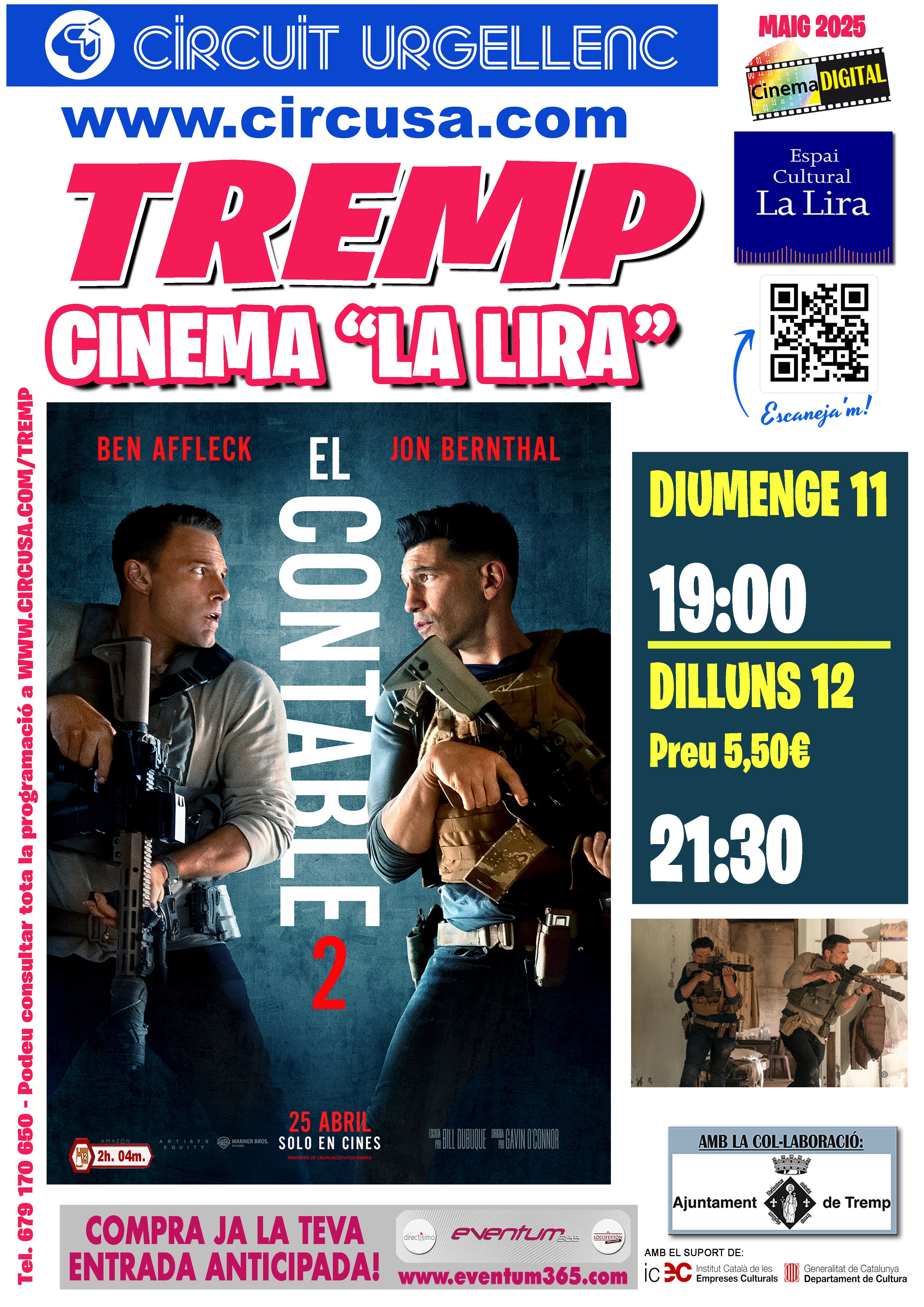 Cinema per aquest cap de setmana. EL CONTABLE 2