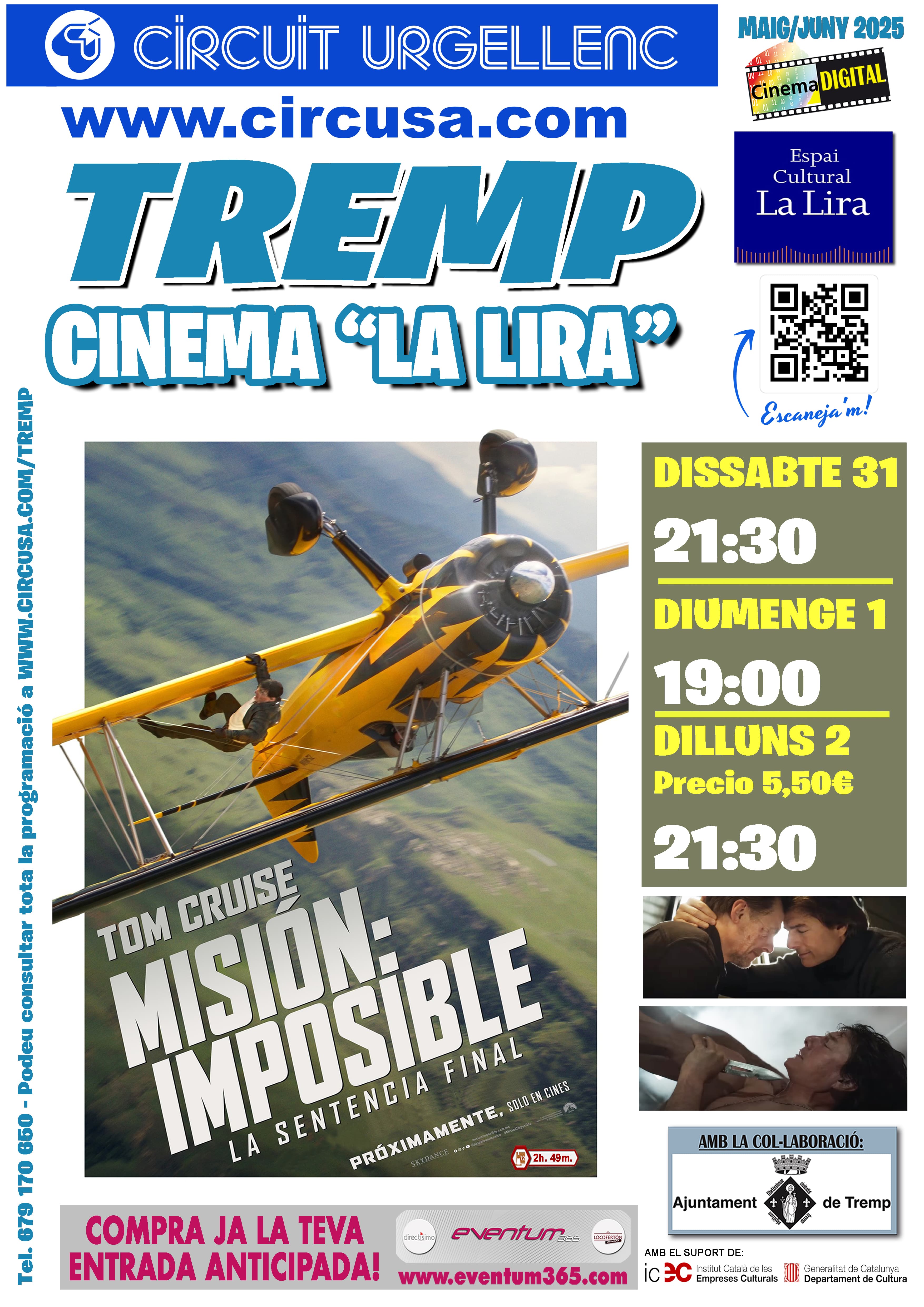 Cinema per aquest cap de setmana. Misión: Imposible. La sentencia final