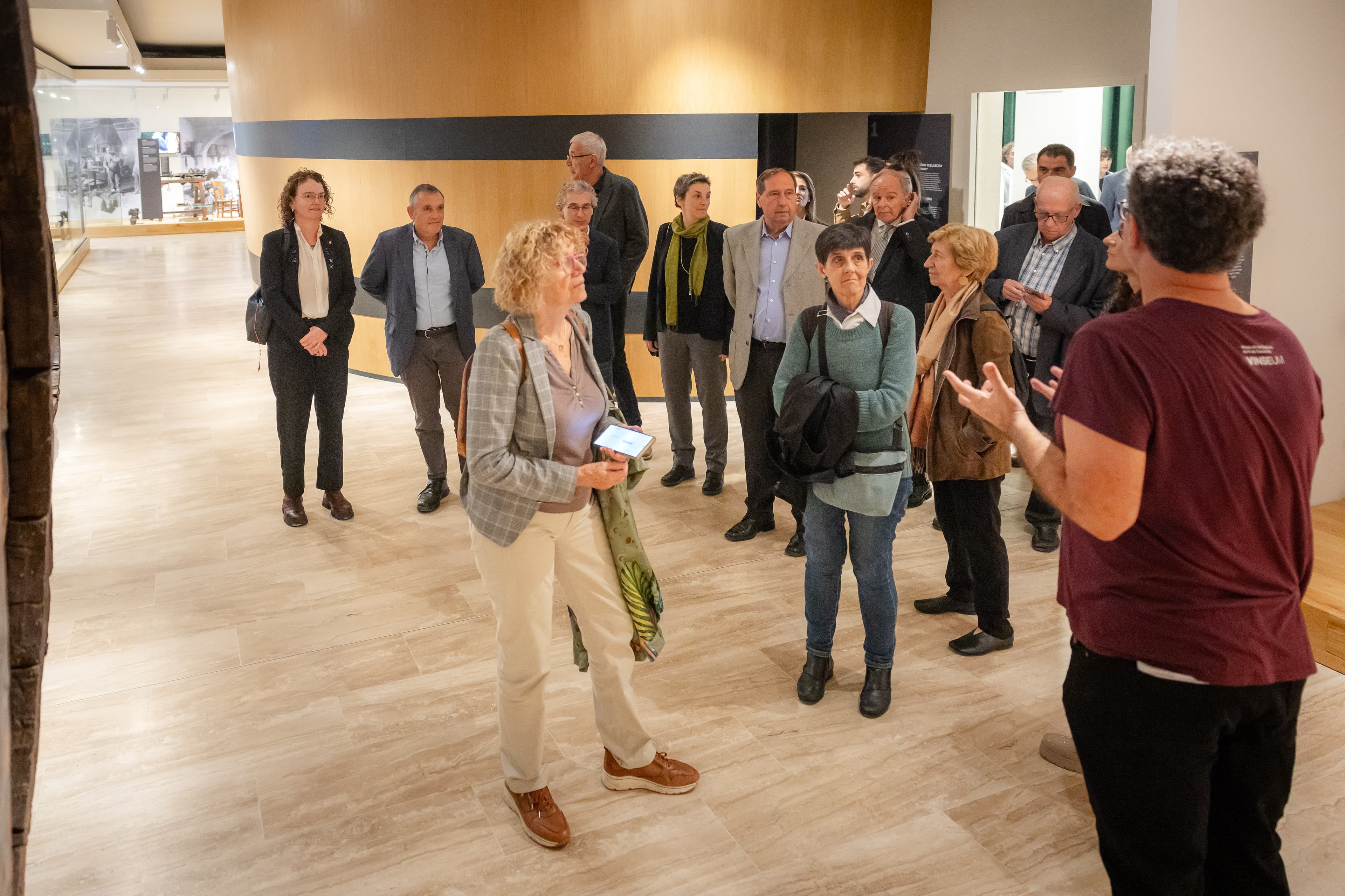 Visita comentada a l'exposició estable del VINSEUM