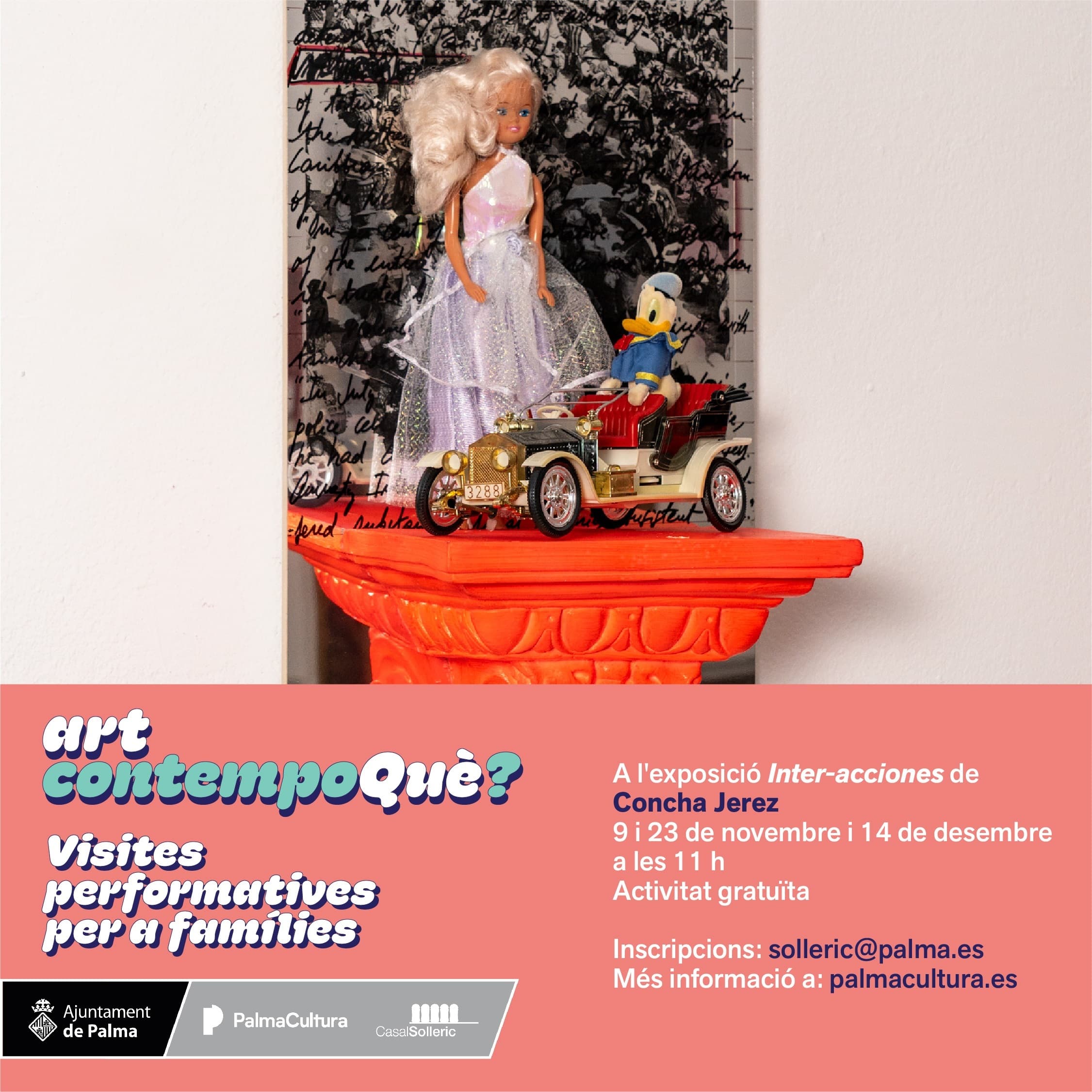 Visites performatives a l’exposició “Inter-acciones” de Concha Jerez