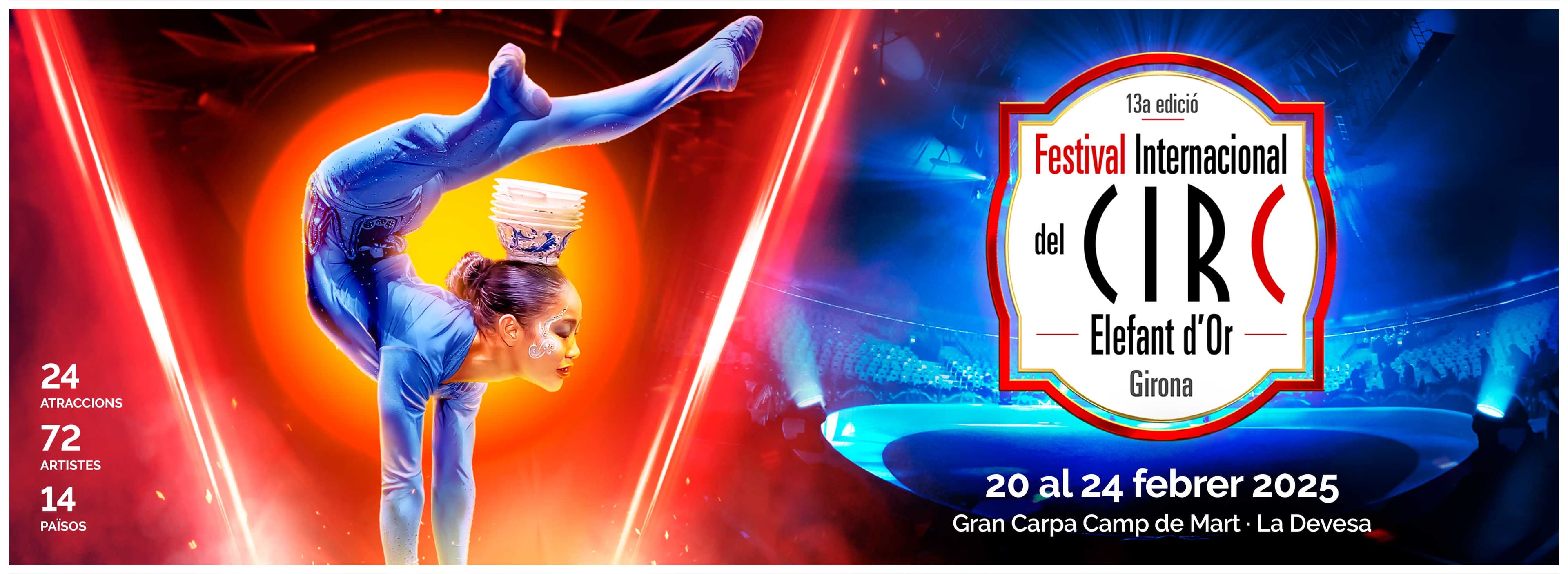 13è Festival Internacional del Circ Elefant d'Or de Girona