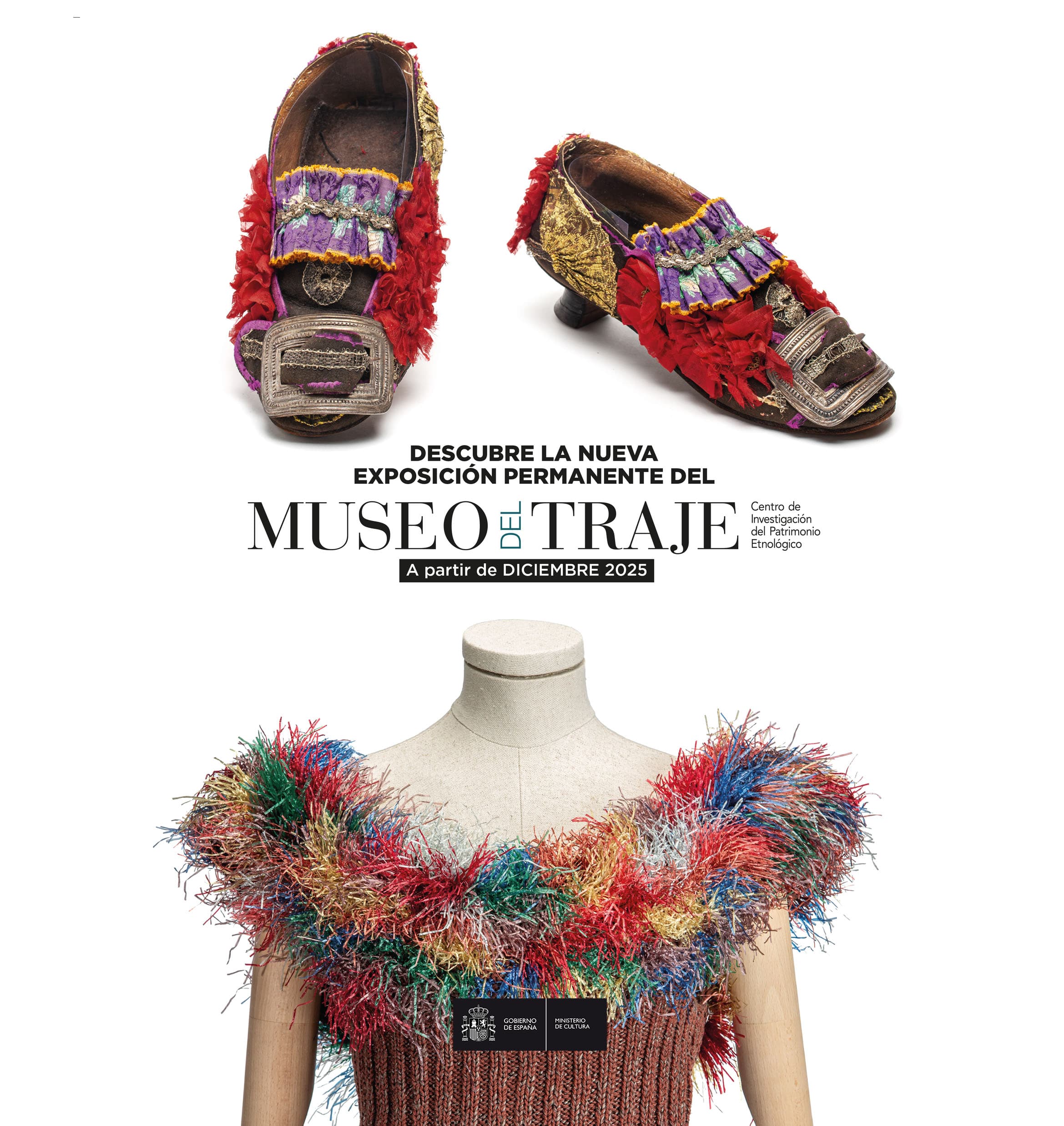 Exposición permanente del Museo del Traje