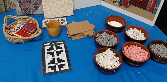 Taller "La ciutat i els mosaics romans"