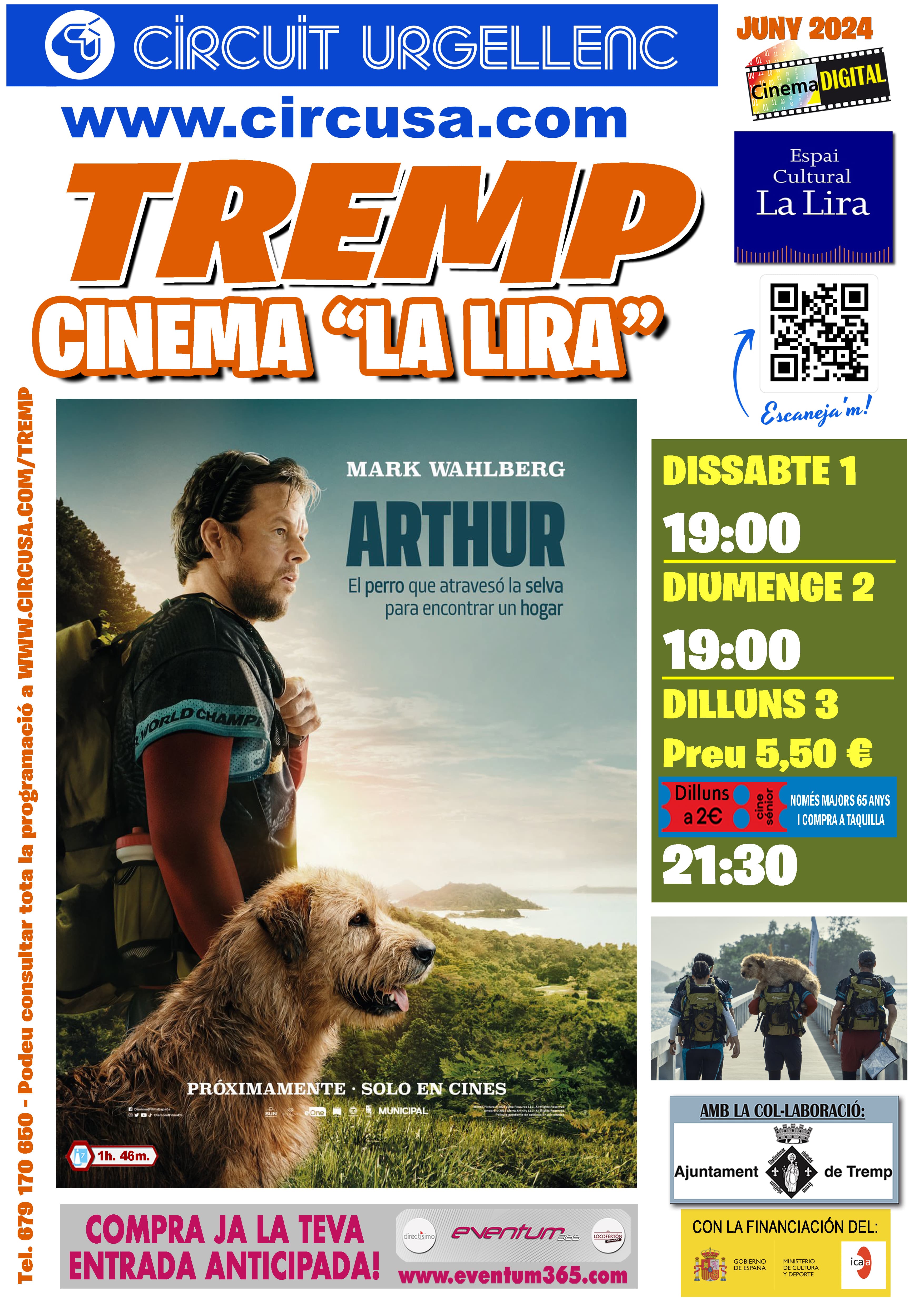 Cinema per aquest cap de setmana. Arthur
