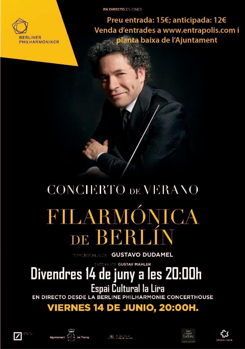Concierto de verano amb la Filarmónica de Berlín dirigida per Gustavo Dudamel