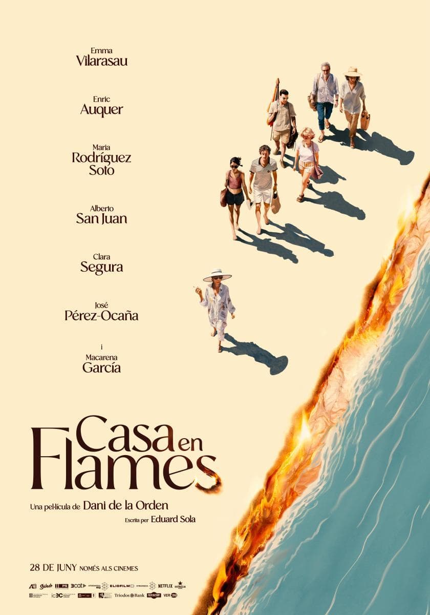 CASA EN FLAMES