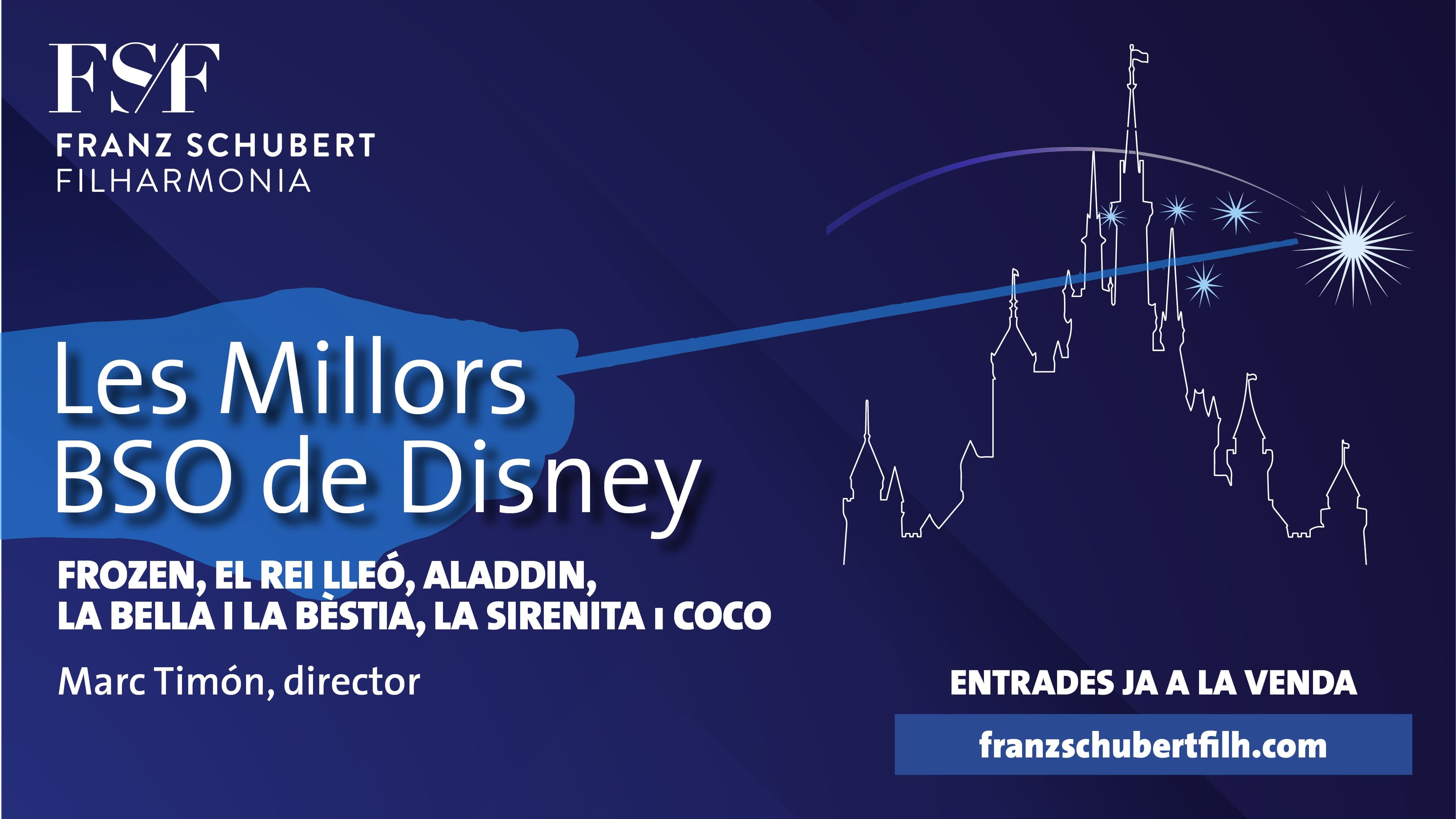 LES MILLORS BSO DE DISNEY. FRANZ SCHUBERT FILHARMONIA
