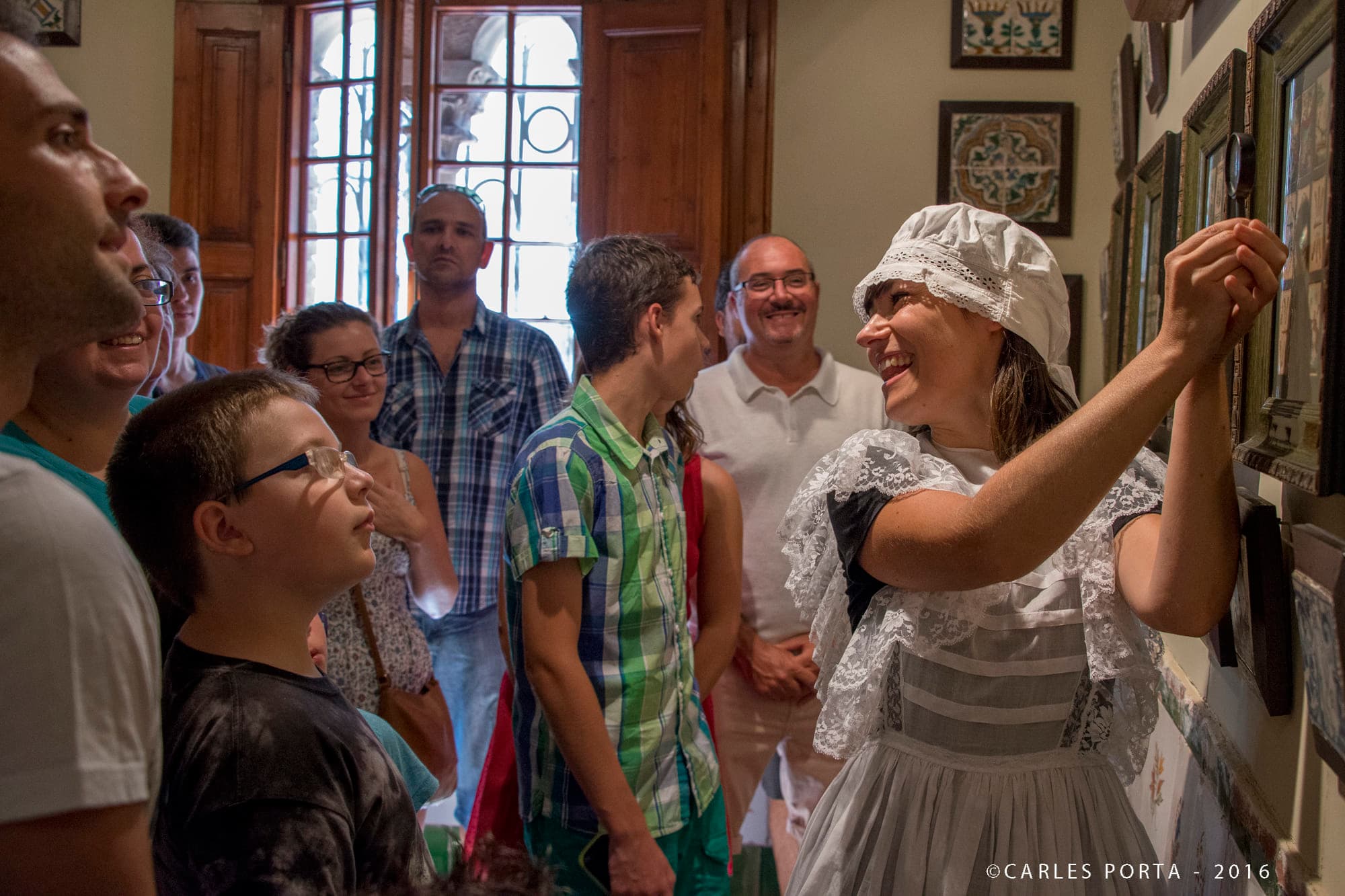 Visita teatralitzada a "L'Enrajolada", Casa Museu Santacana.