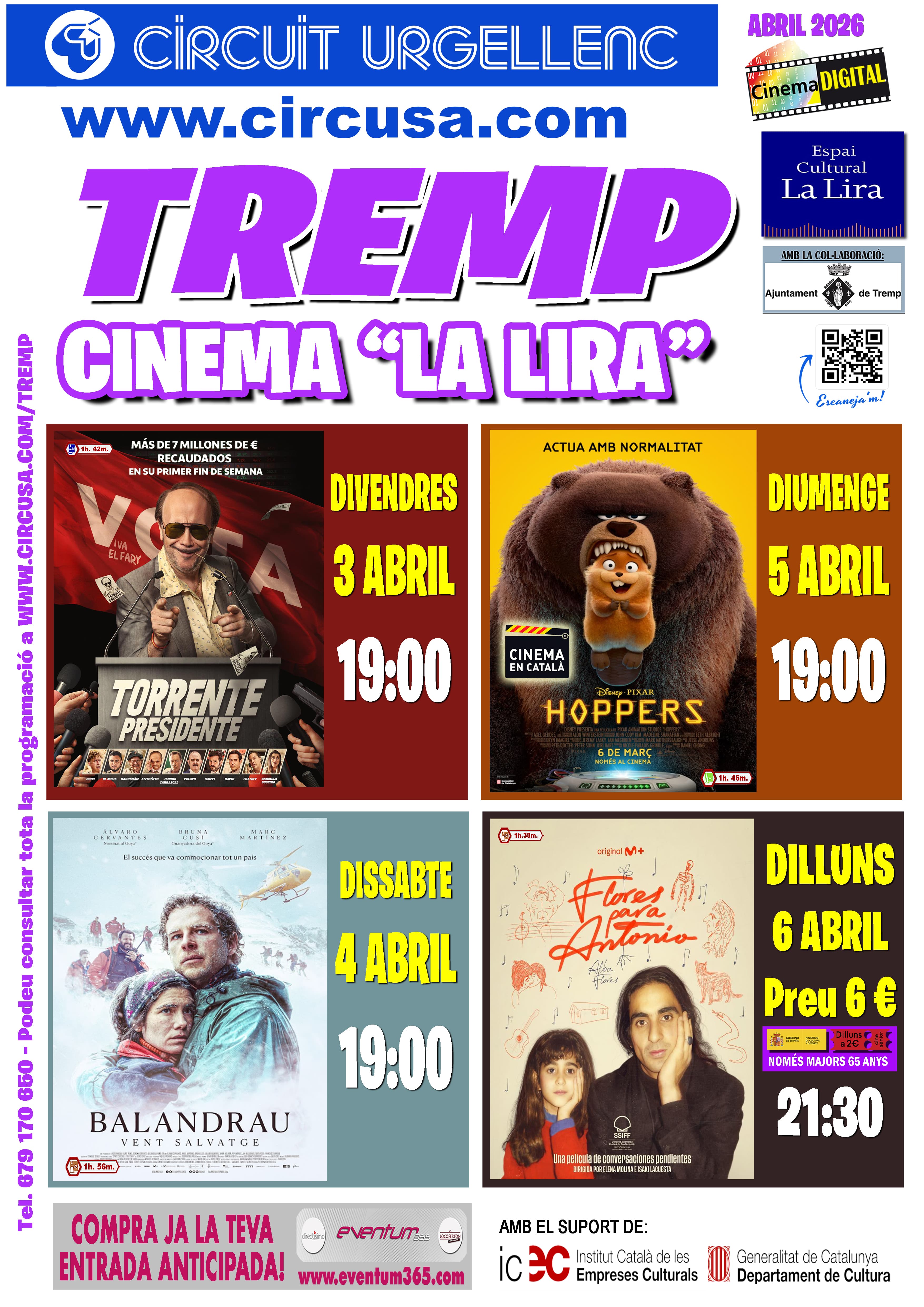 Cinema per aquest cap de setmana. TORRENTE PRESIDENTE