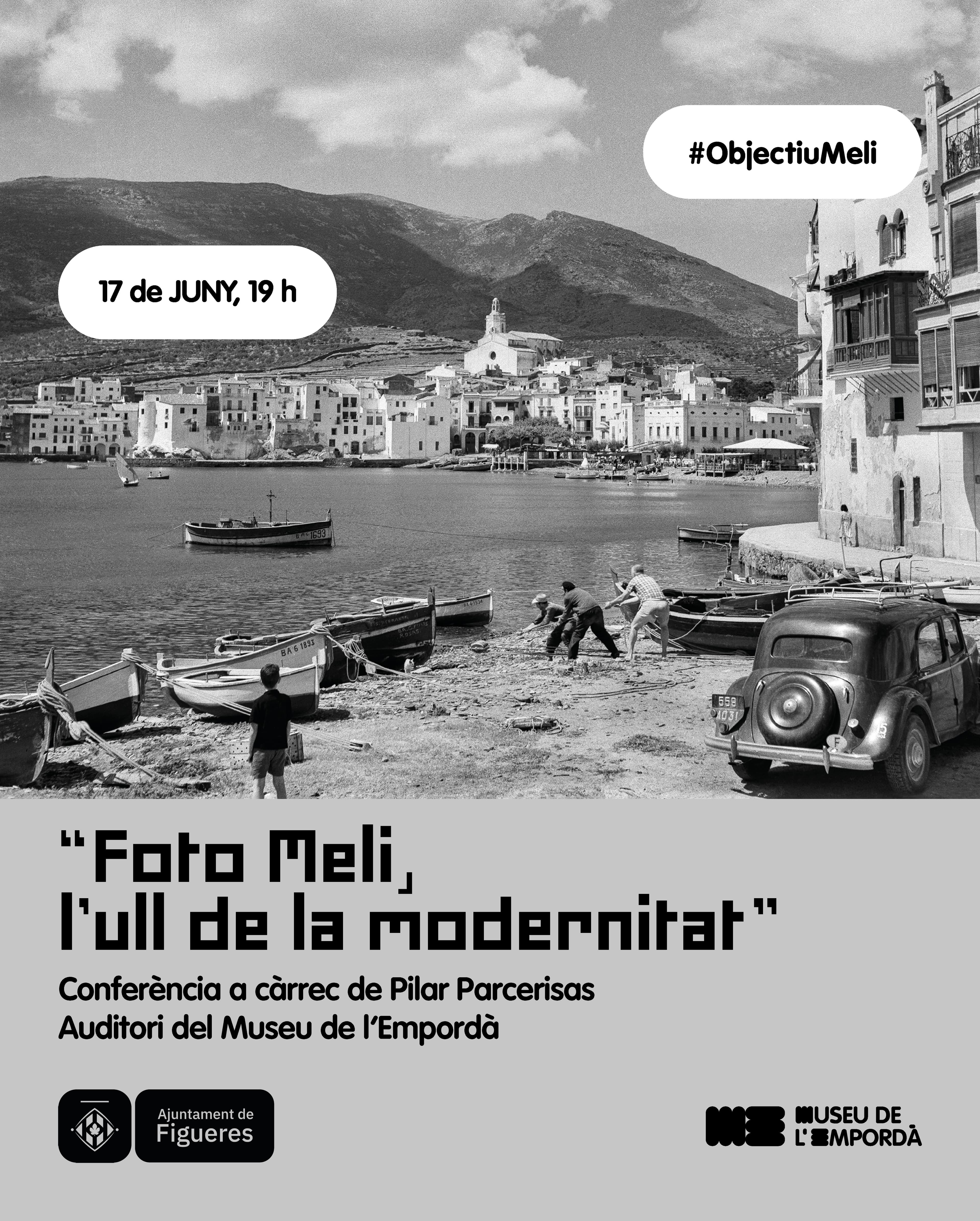 Conferència. Foto Meli, l'ull de la modernitat