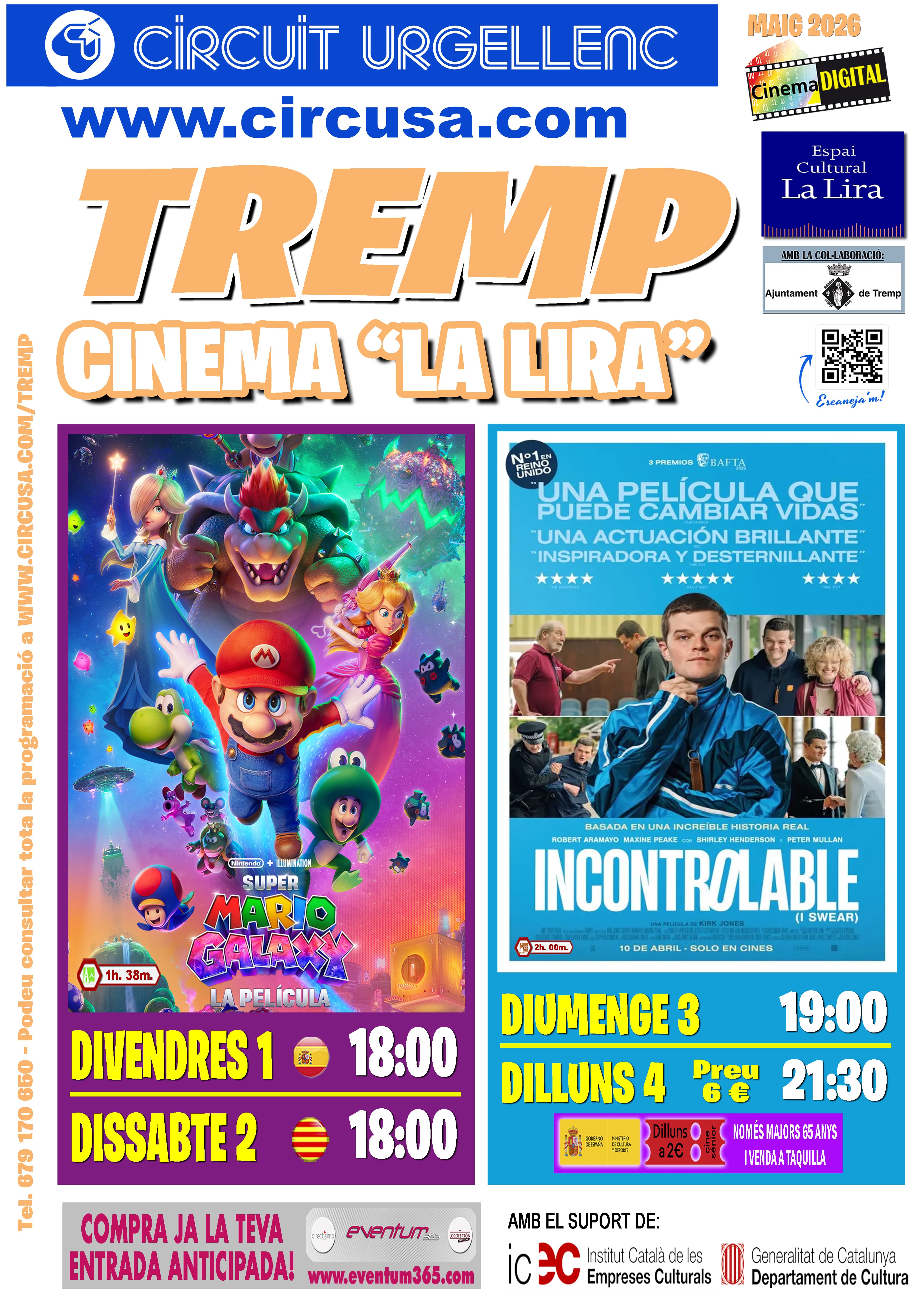 Cinema per aquest cap de setmana. SUPER MARIO GALAXY