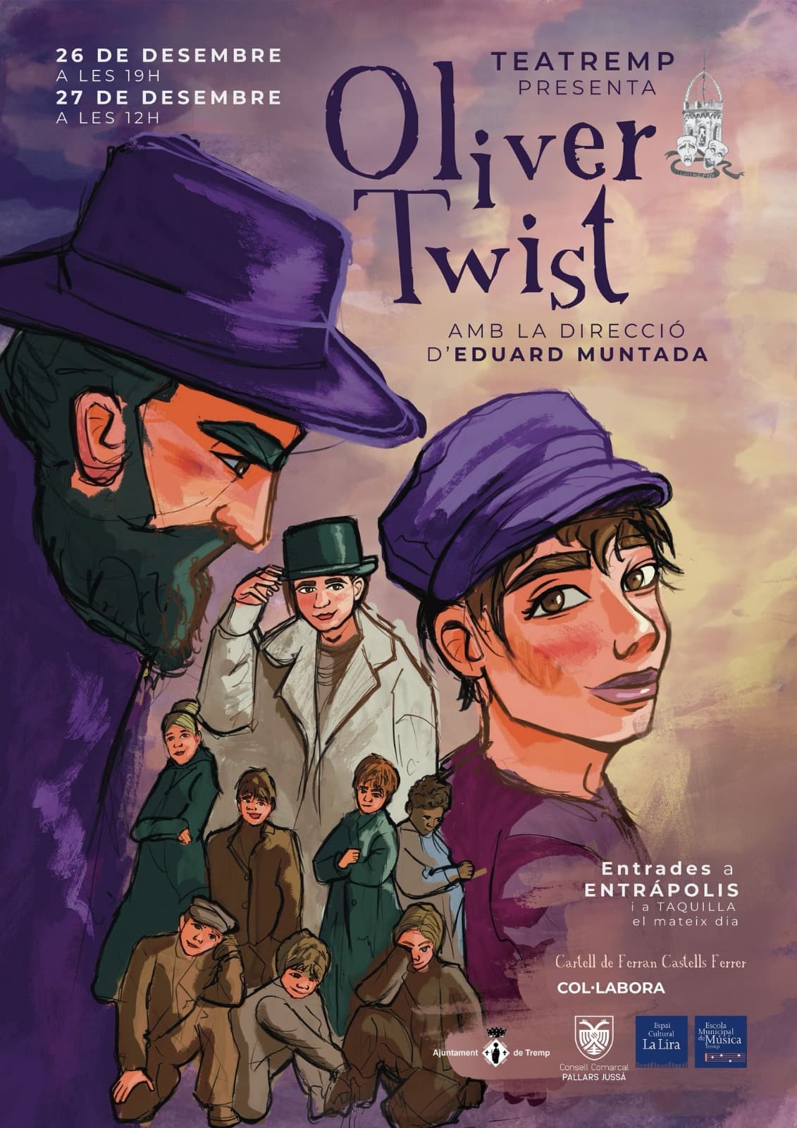 Obra: Teatre Musical Oliver Twist.