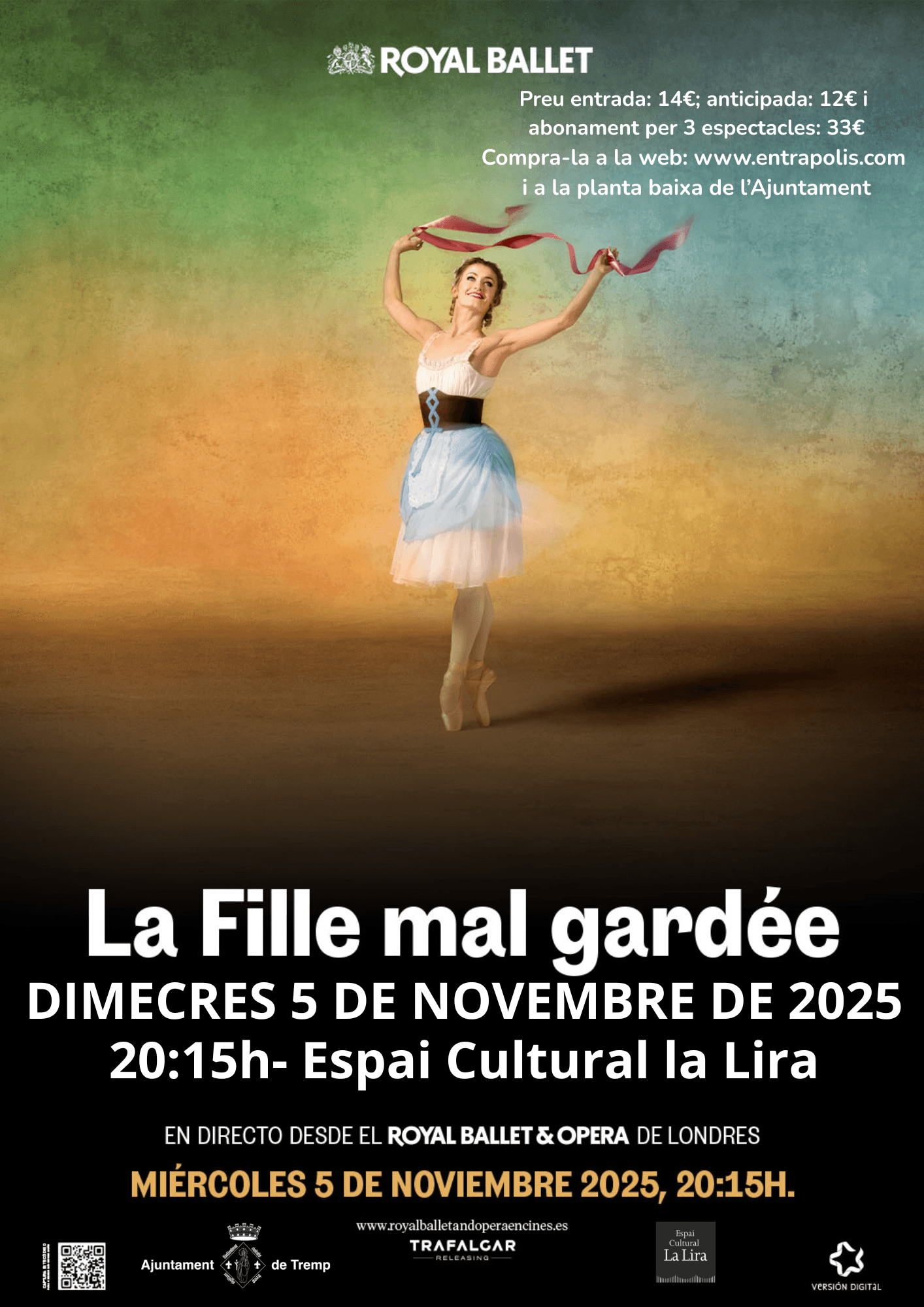 Ballet en directe des de Londres: Le Fille Mal Gardeé