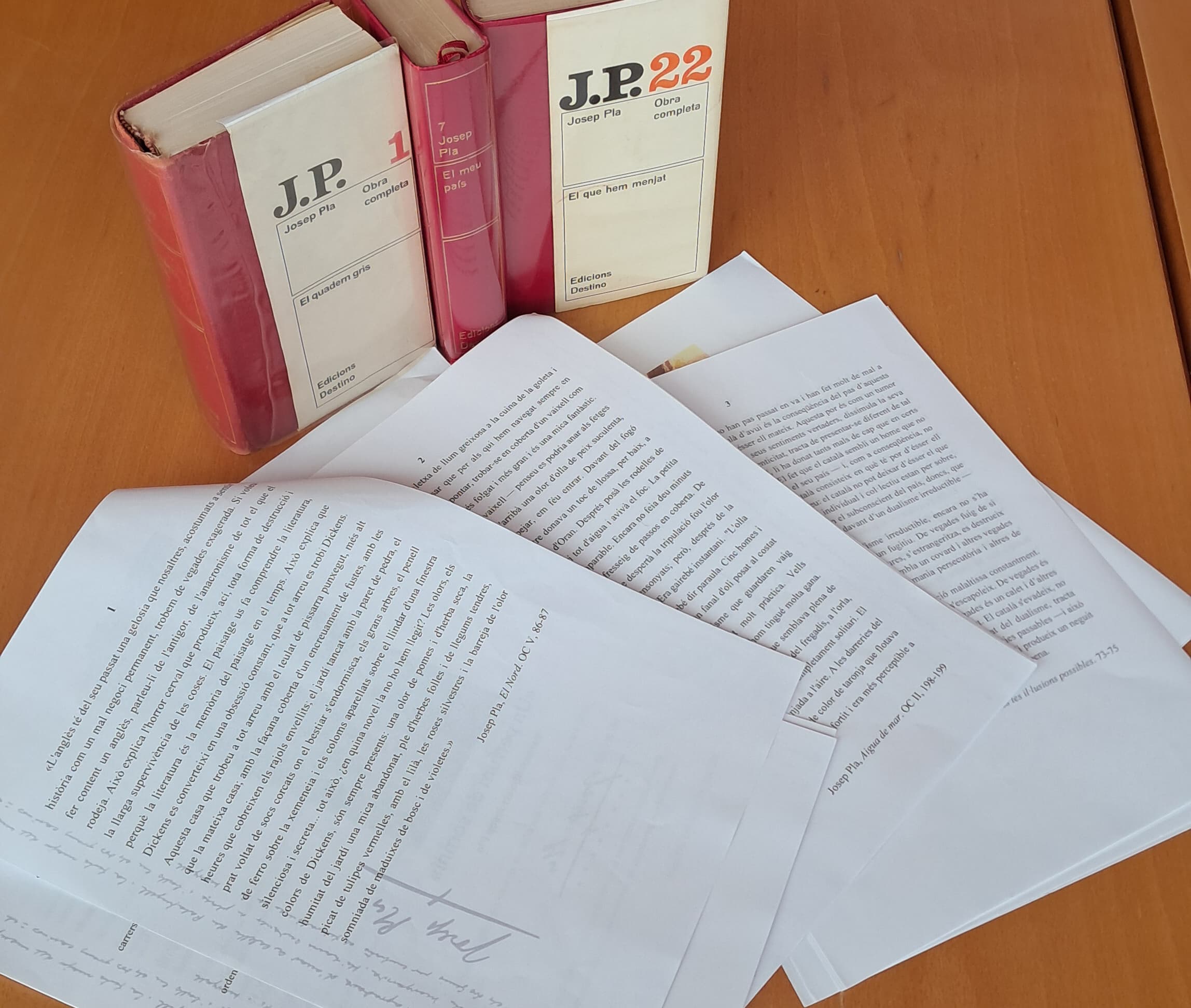 Tertúlia literària Josep Pla
