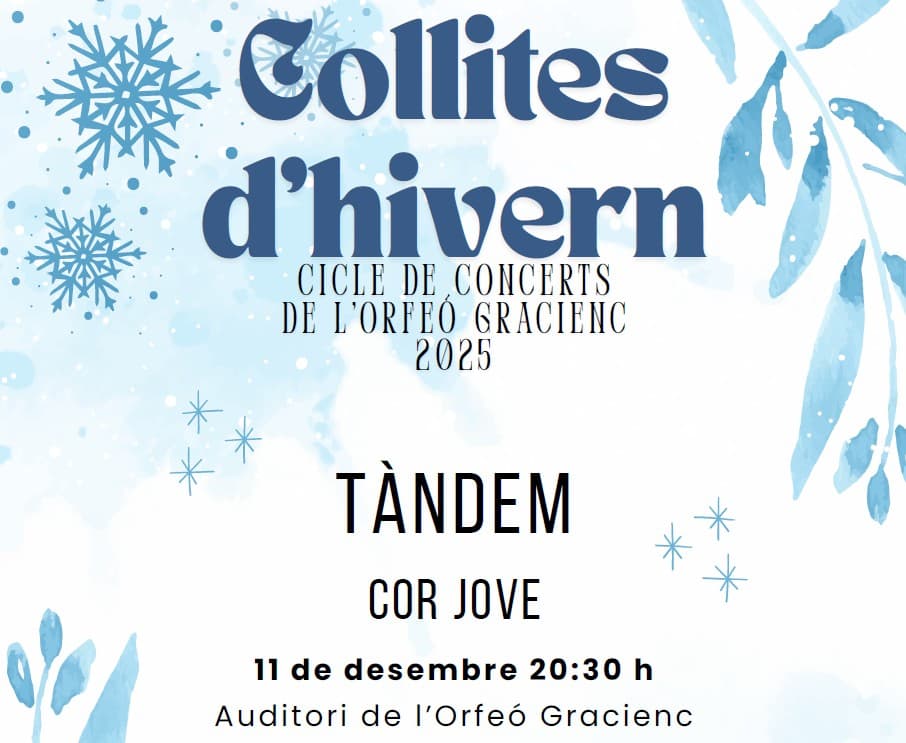 CONCERT COR TÀNDEM