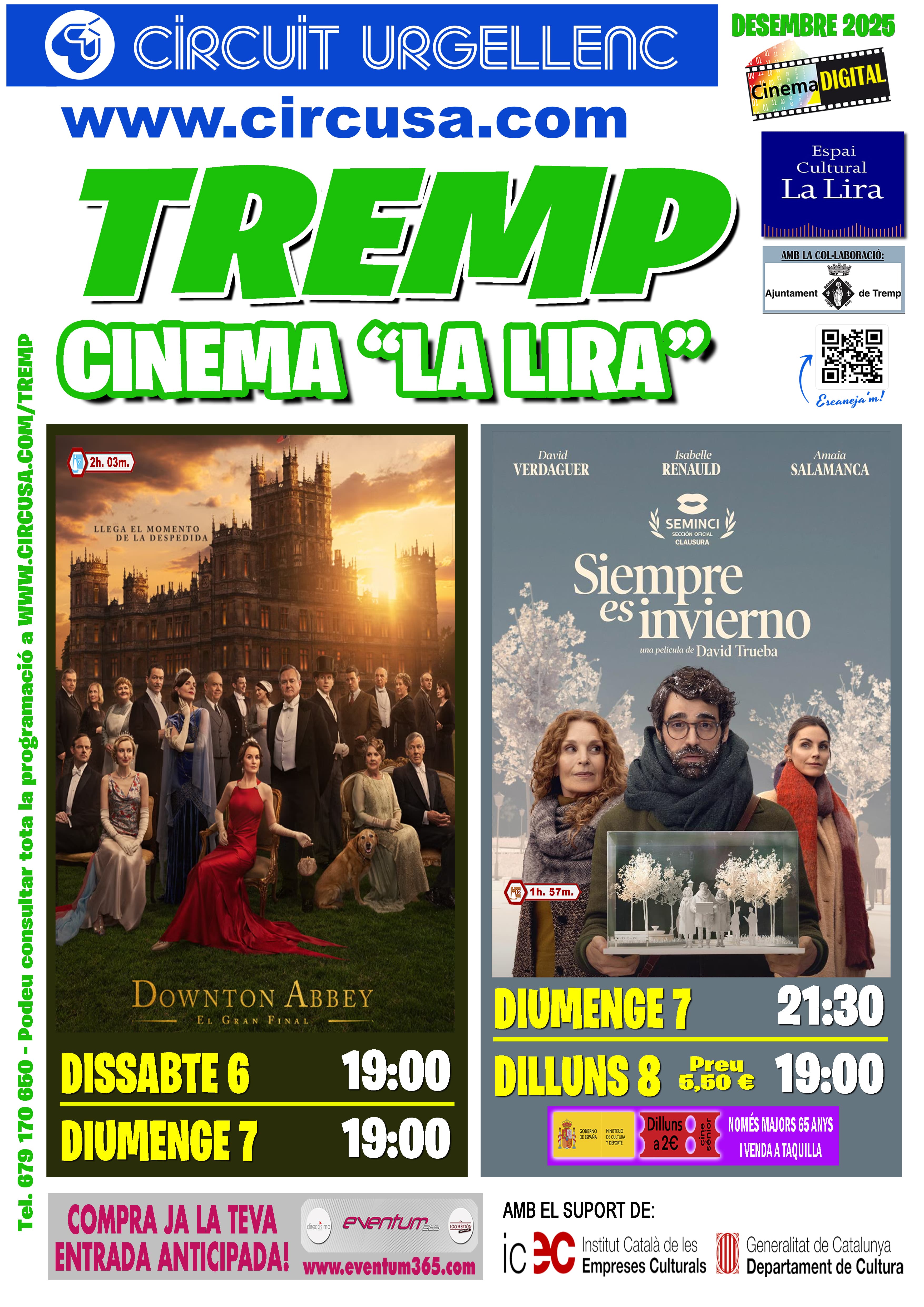 Cinema per aquest cap de setmana. DOWNTON ABBEY: EL GRAN FINAL