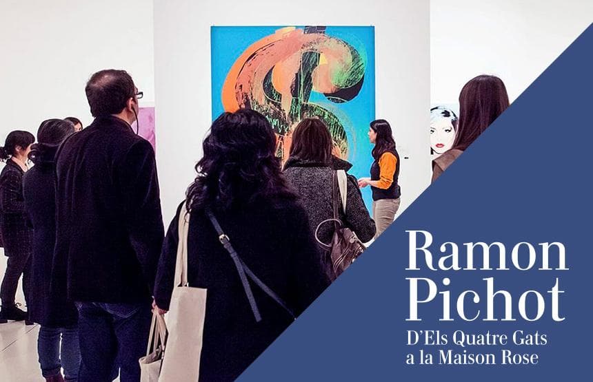 RAMON PICHOT. D'ELS QUATRE GATS A LA MAISON ROSE
