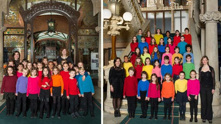 Cors de l'Escola Coral de l’Orfeó Català
