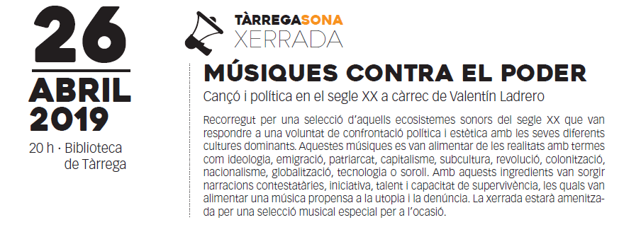 MÚSIQUES CONTRA EL PODER