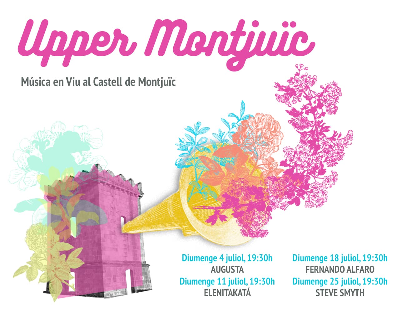 Concert de Fernando Alfaro al Castell de Montjuïc
